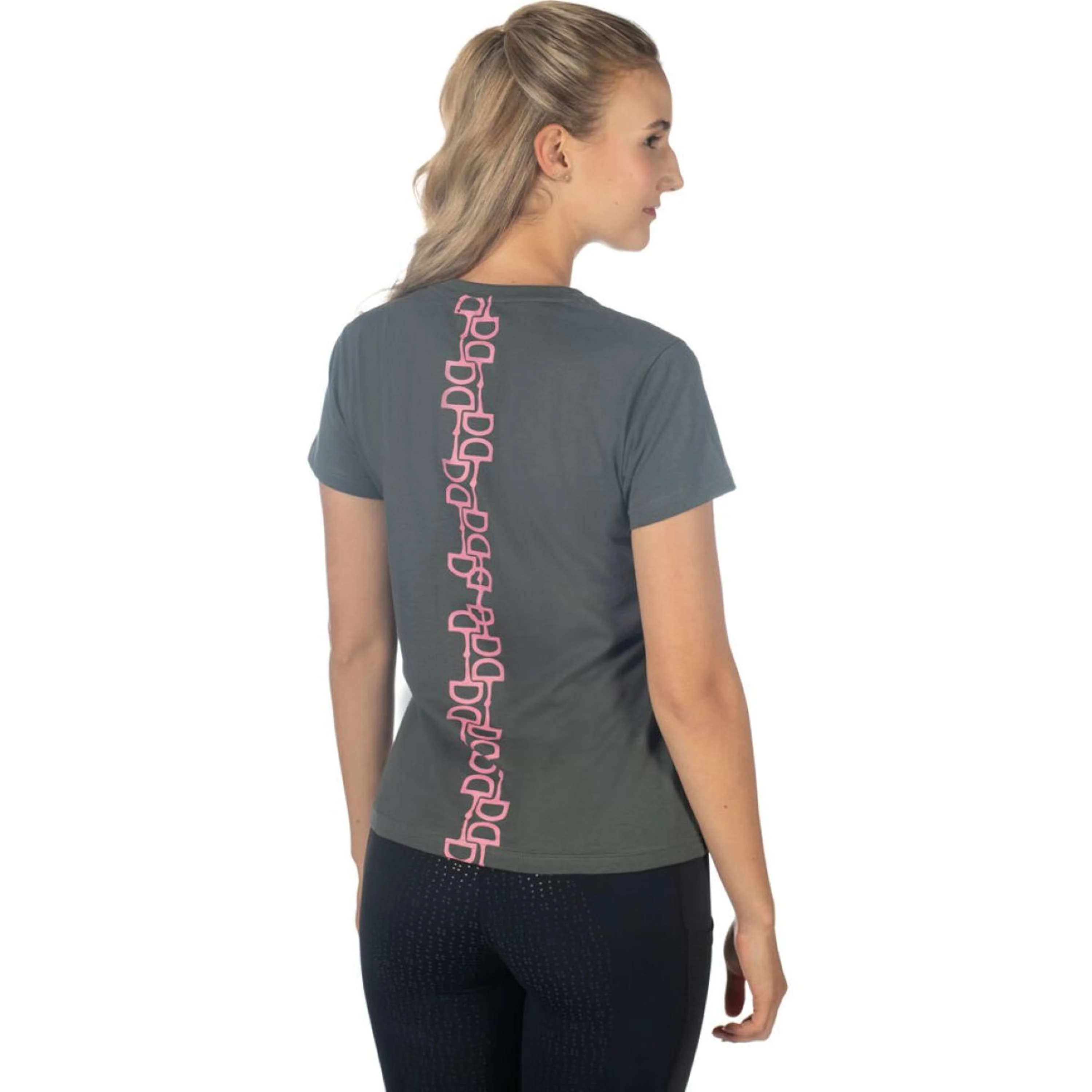 HKM T-Shirt Excellent Gris Vert - Image 6