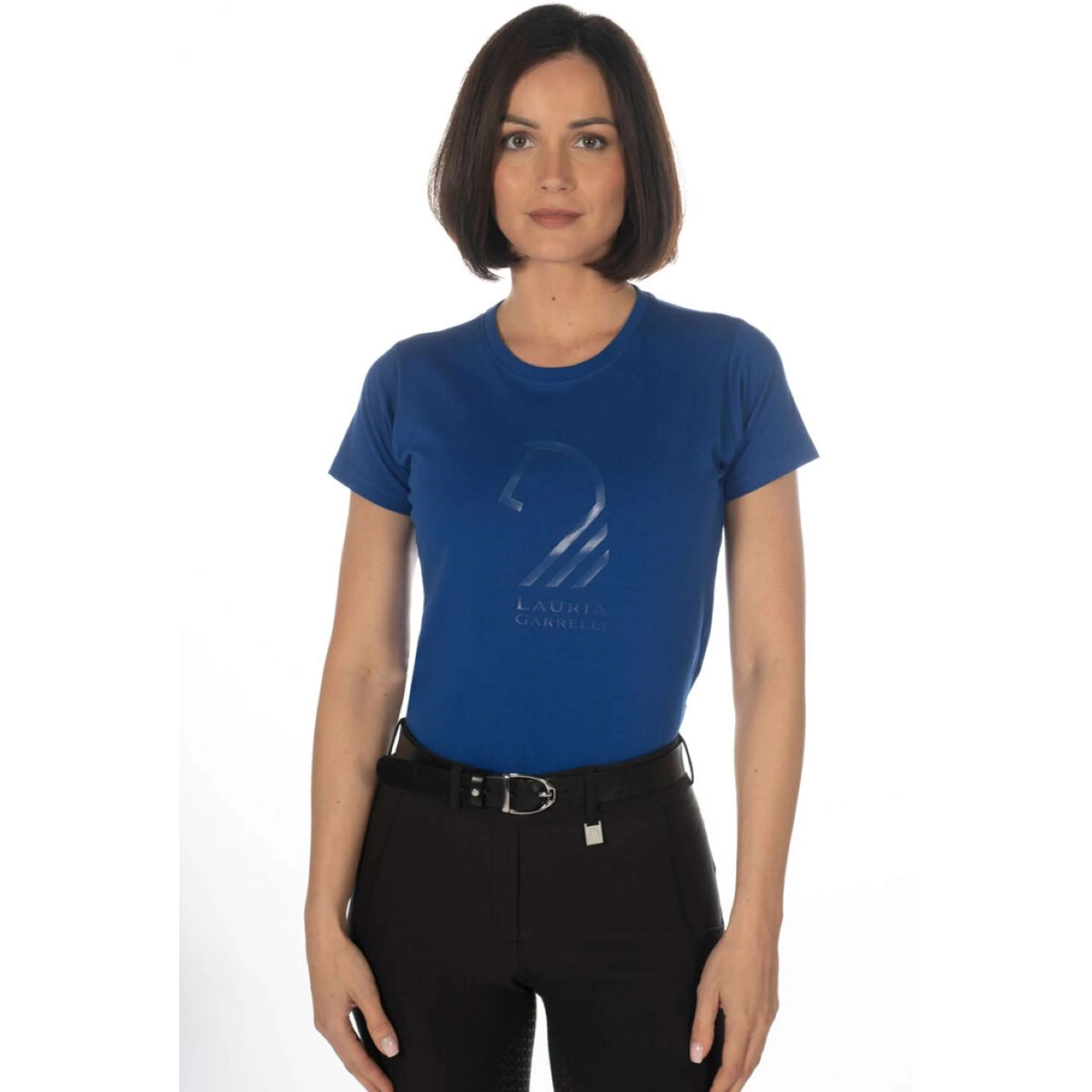 HKM T-Shirt Livigno Bleu - Image 6