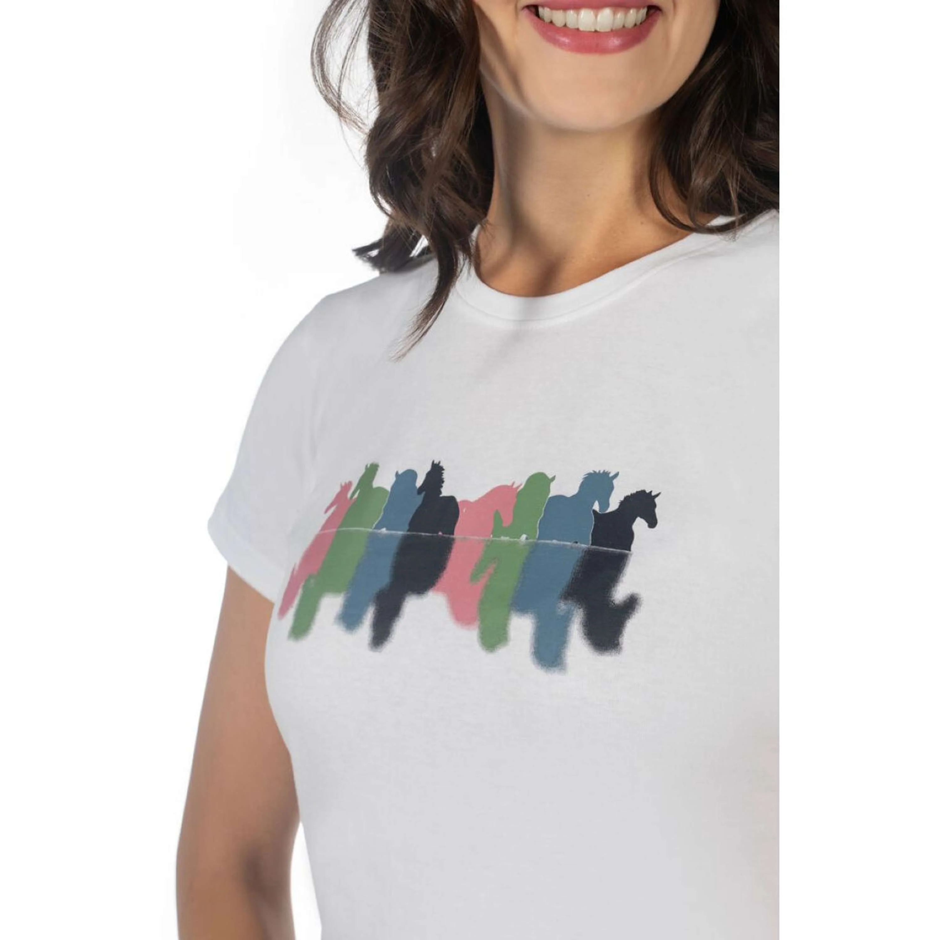 HKM T-Shirt Mirror Blanc - Image 5