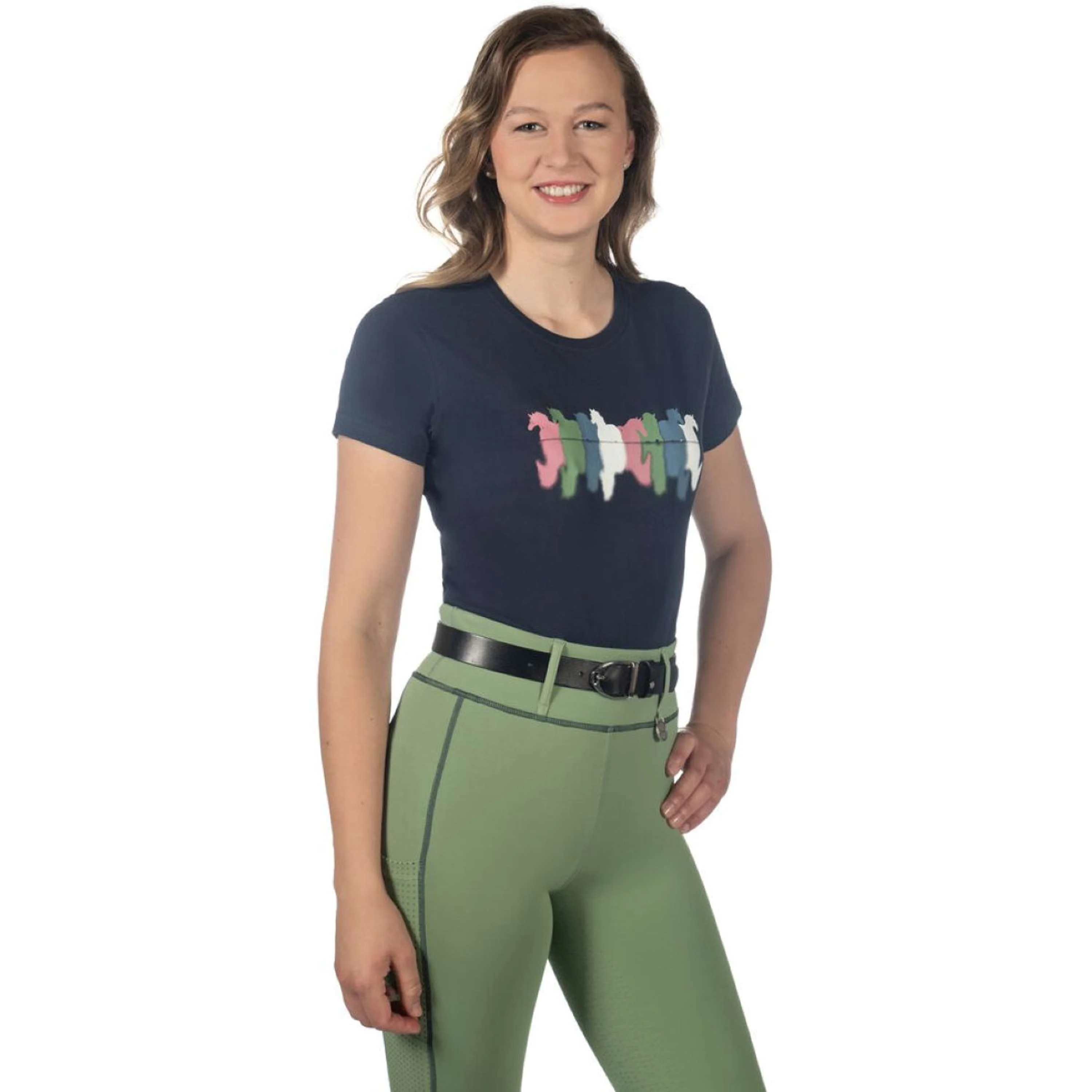 HKM T-Shirt Mirror Bleu foncé - Image 5