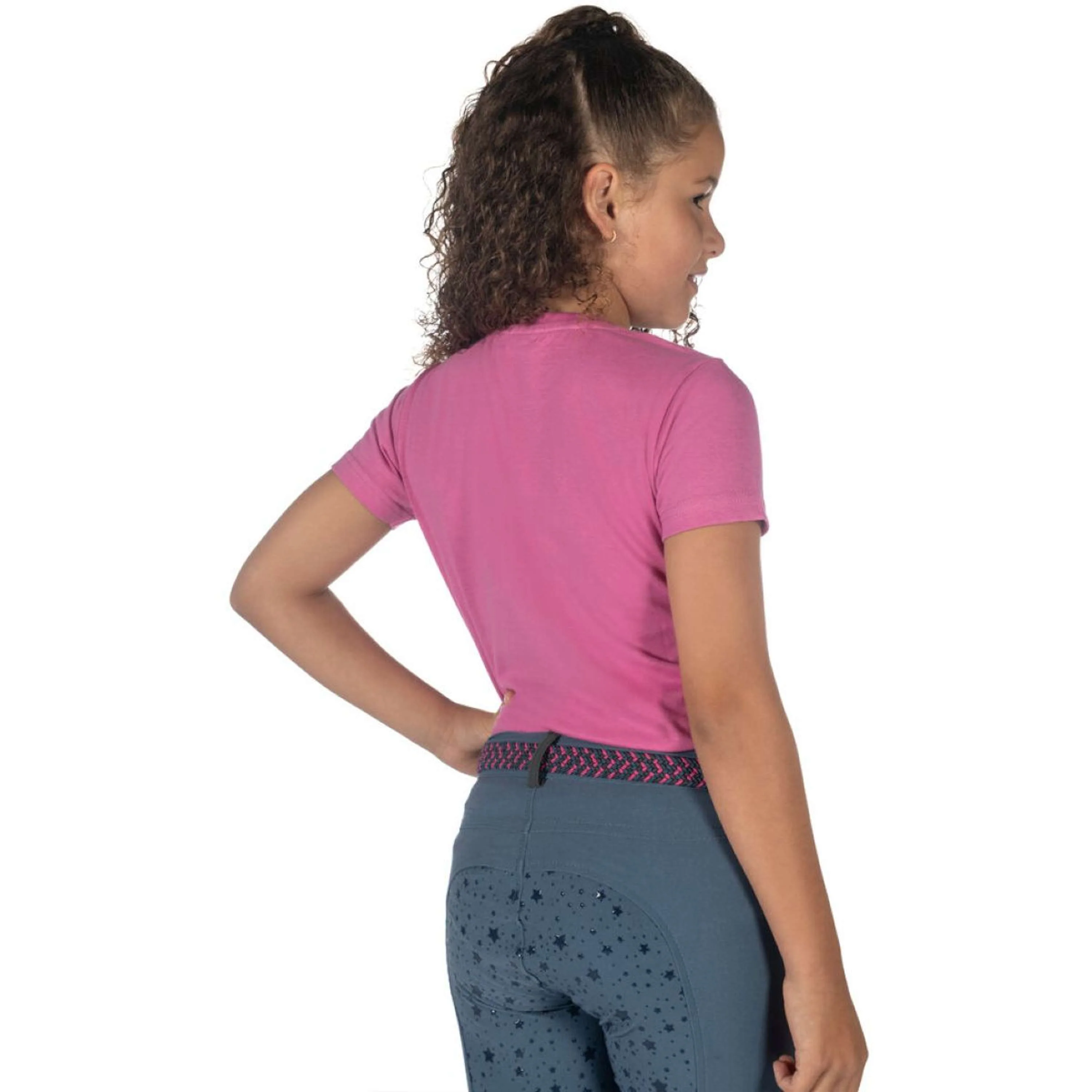 HKM T-Shirt Pony Club Rose - Image 5