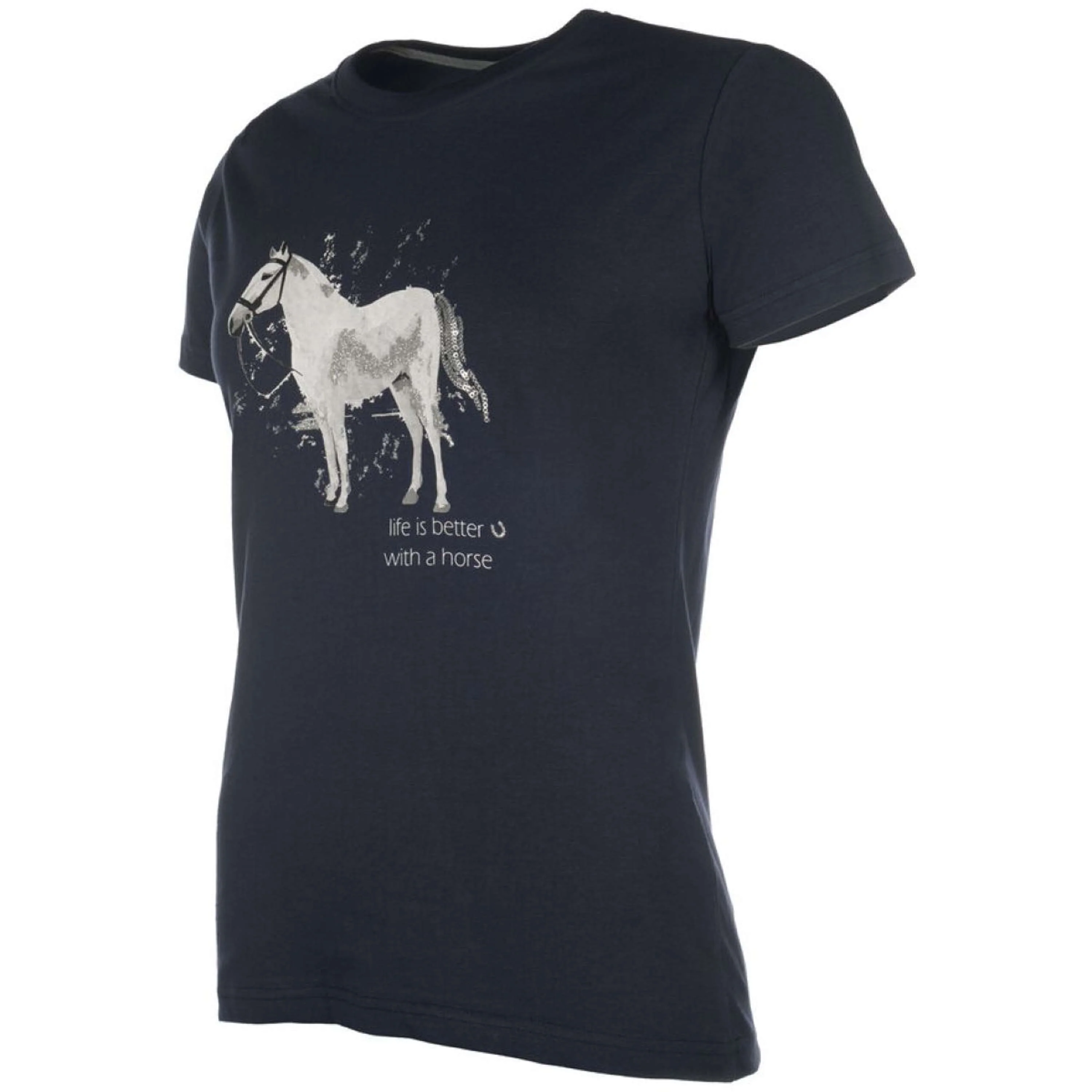 HKM T-Shirt Sparkle Bleu foncé - Image 3