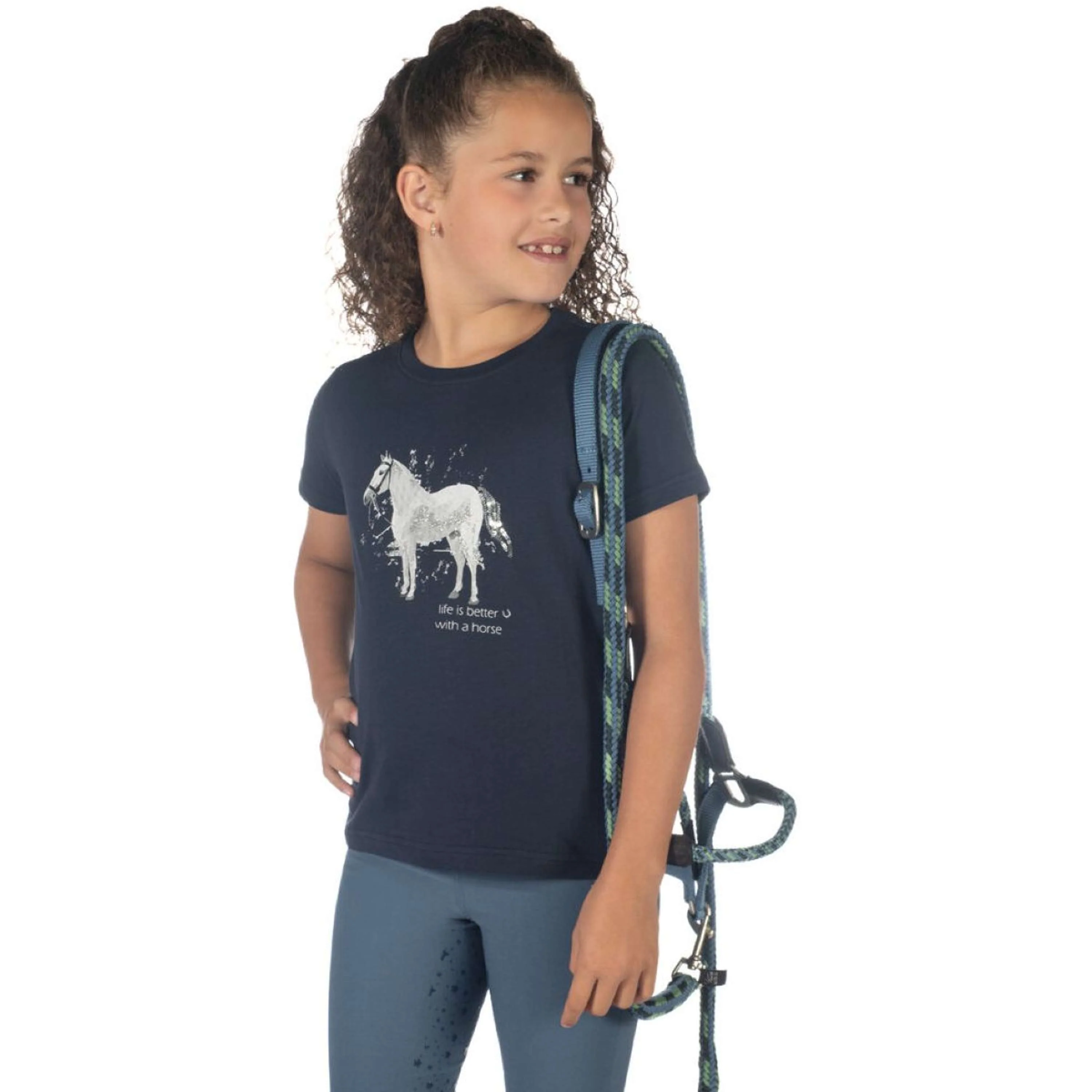 HKM T-Shirt Sparkle Bleu foncé - Image 5