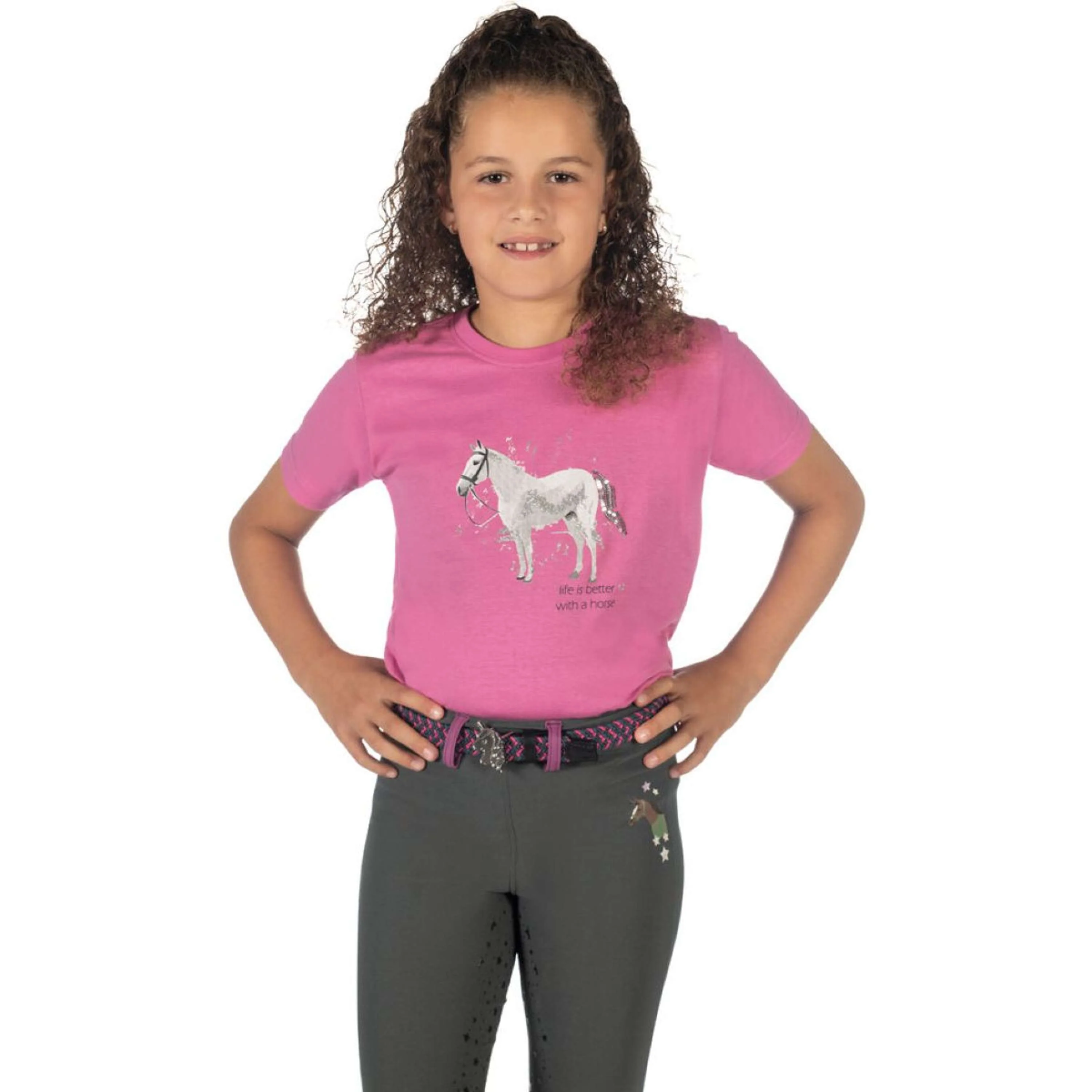 HKM T-Shirt Sparkle Rose - Image 5