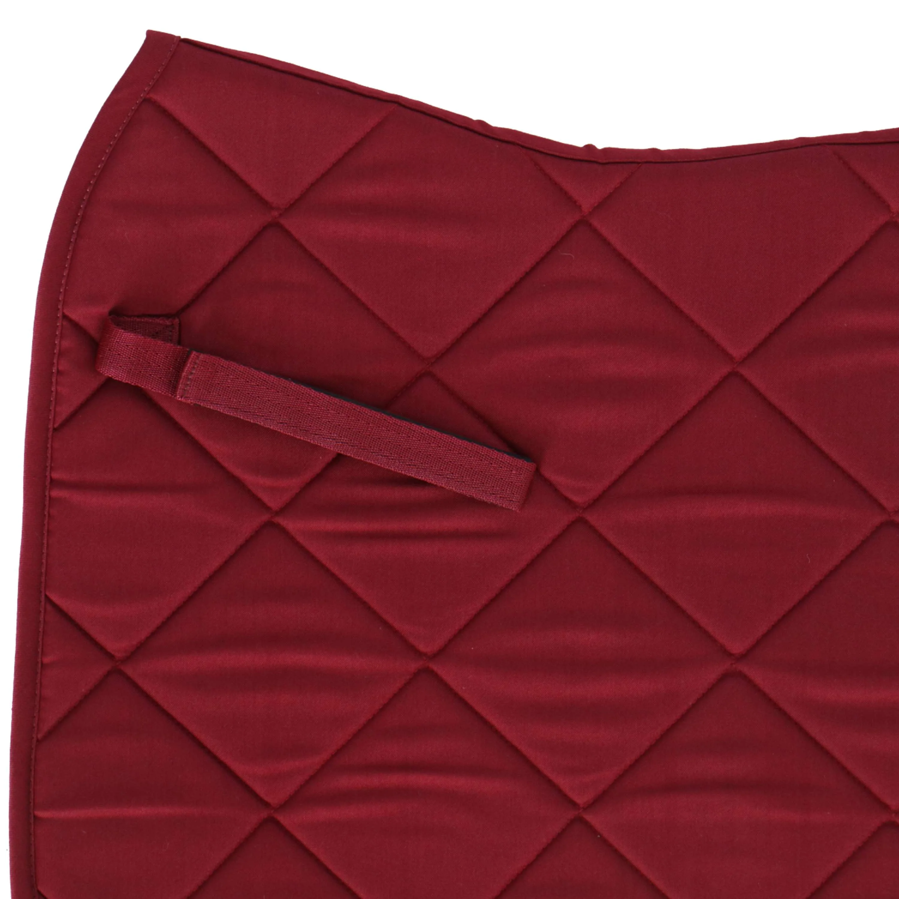HKM Tapis de Selle Allround Dressage Vin rouge - Image 3