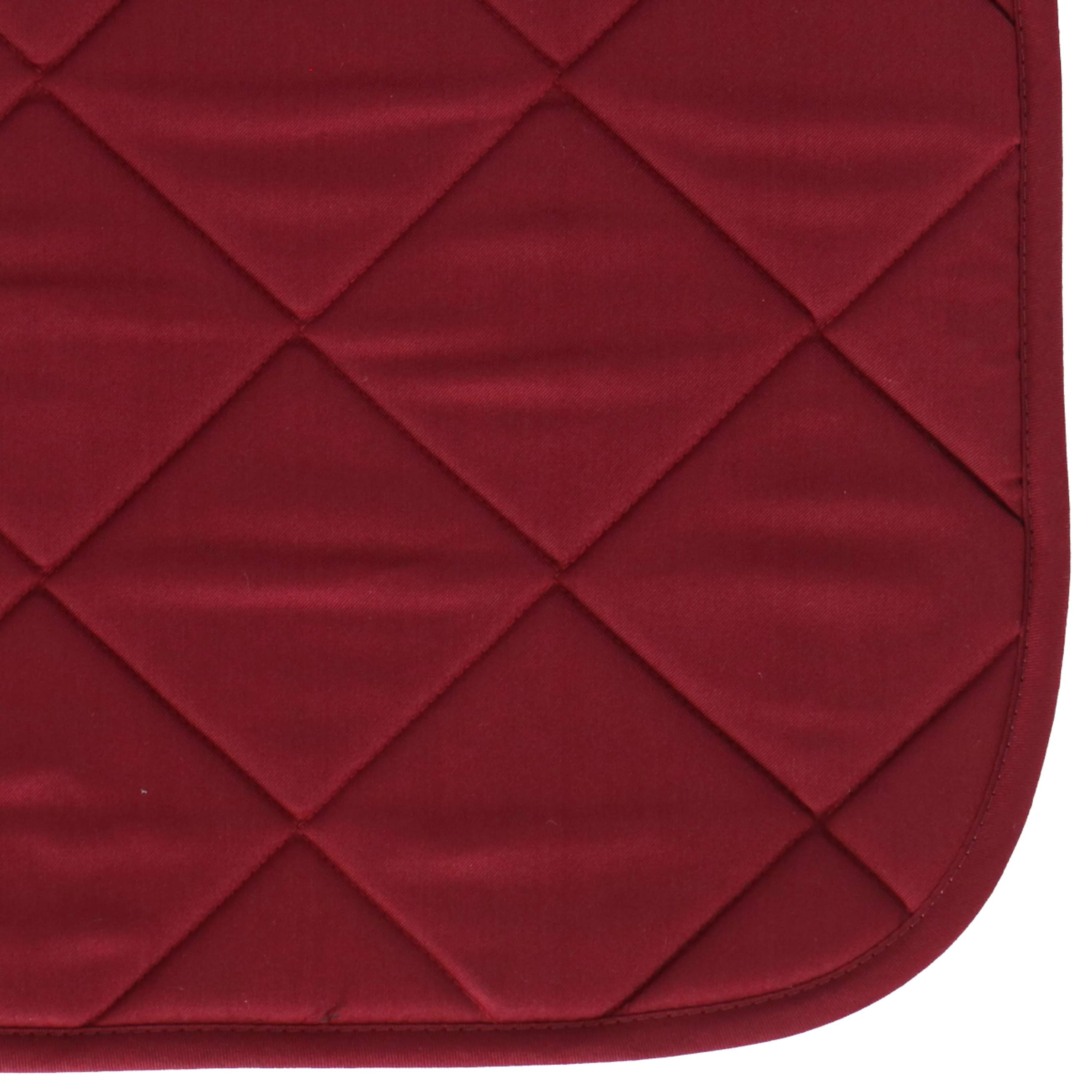 HKM Tapis de Selle Allround Dressage Vin rouge - Image 5