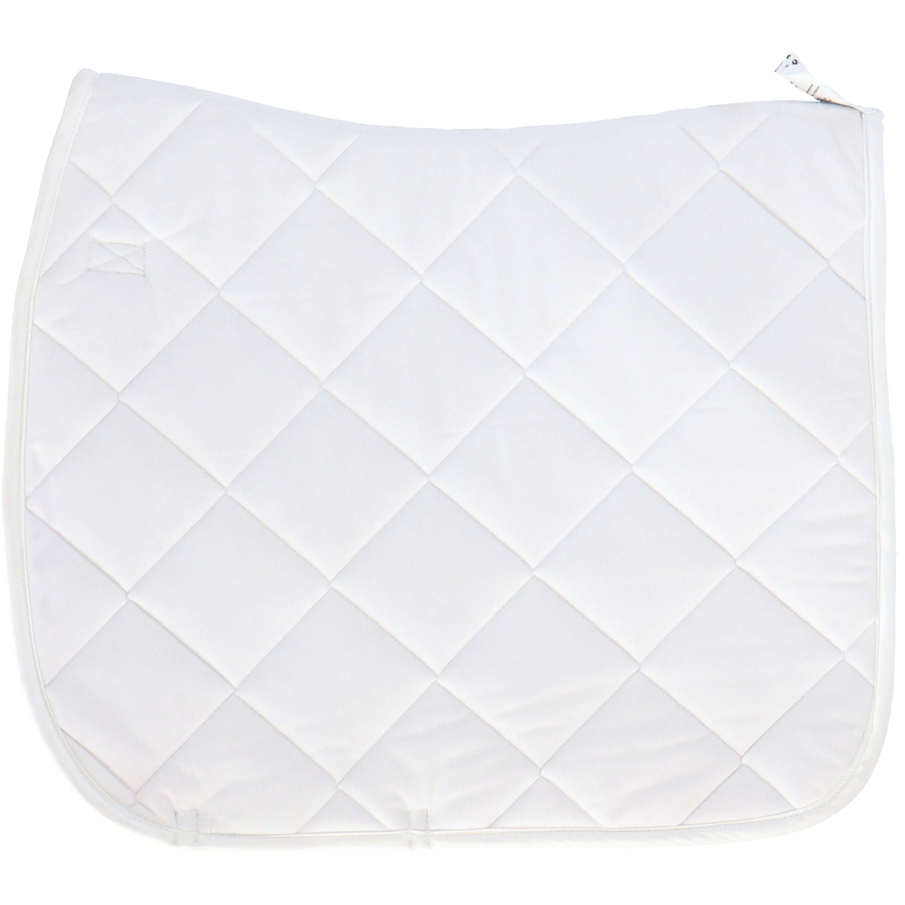 HKM Tapis de Selle Bergamo Dressage Blanc - Image 2
