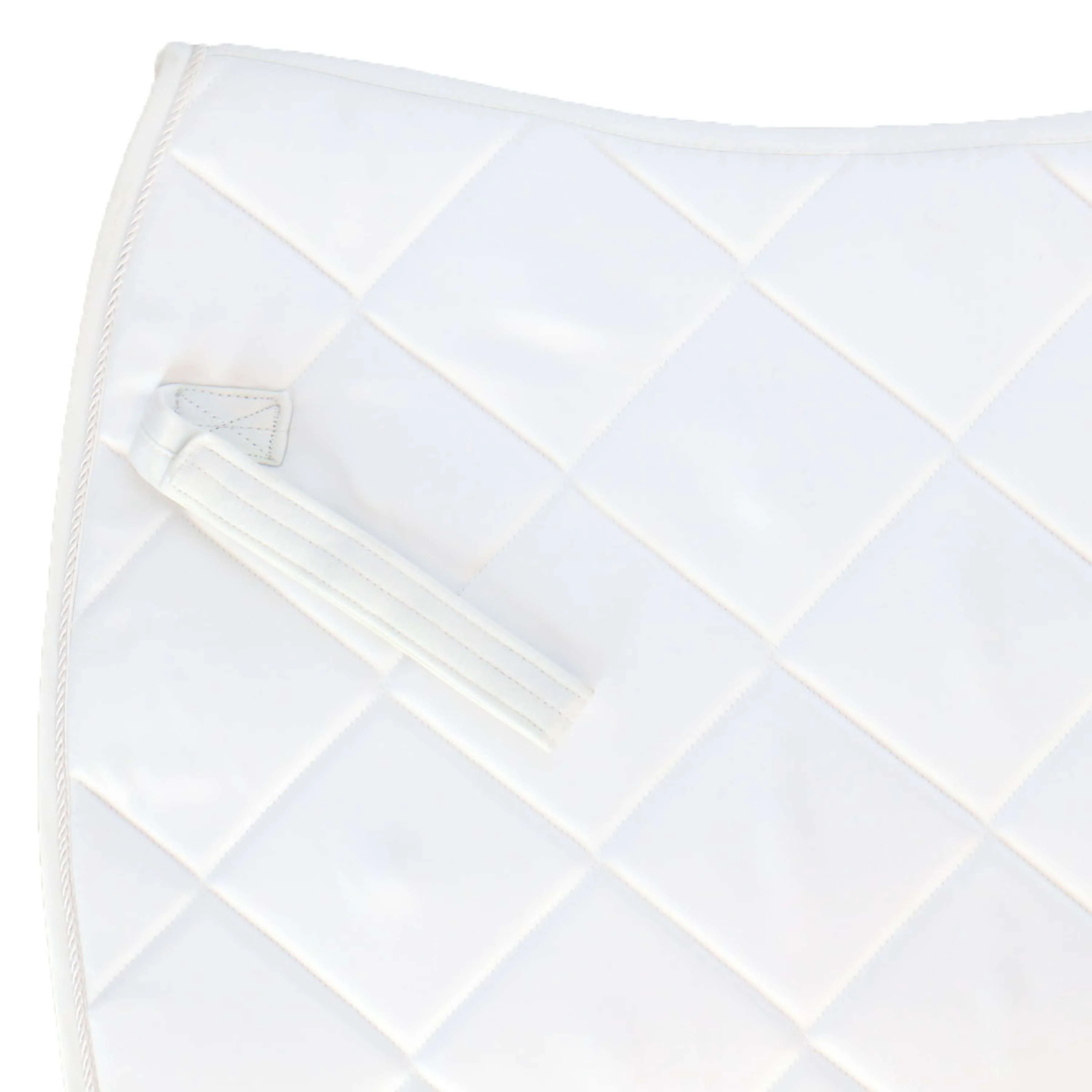 HKM Tapis de Selle Bergamo Dressage Blanc - Image 3
