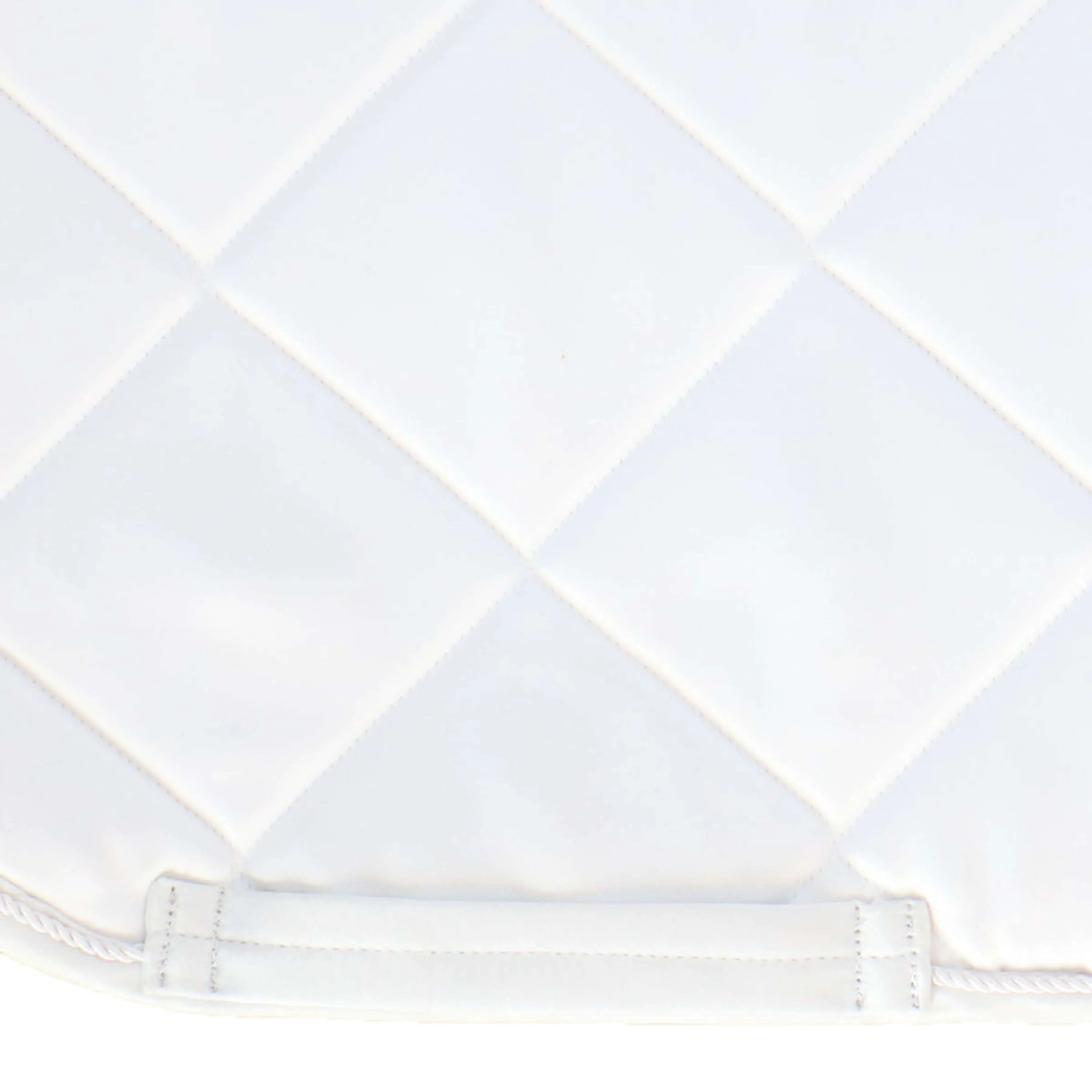 HKM Tapis de Selle Bergamo Dressage Blanc - Image 4