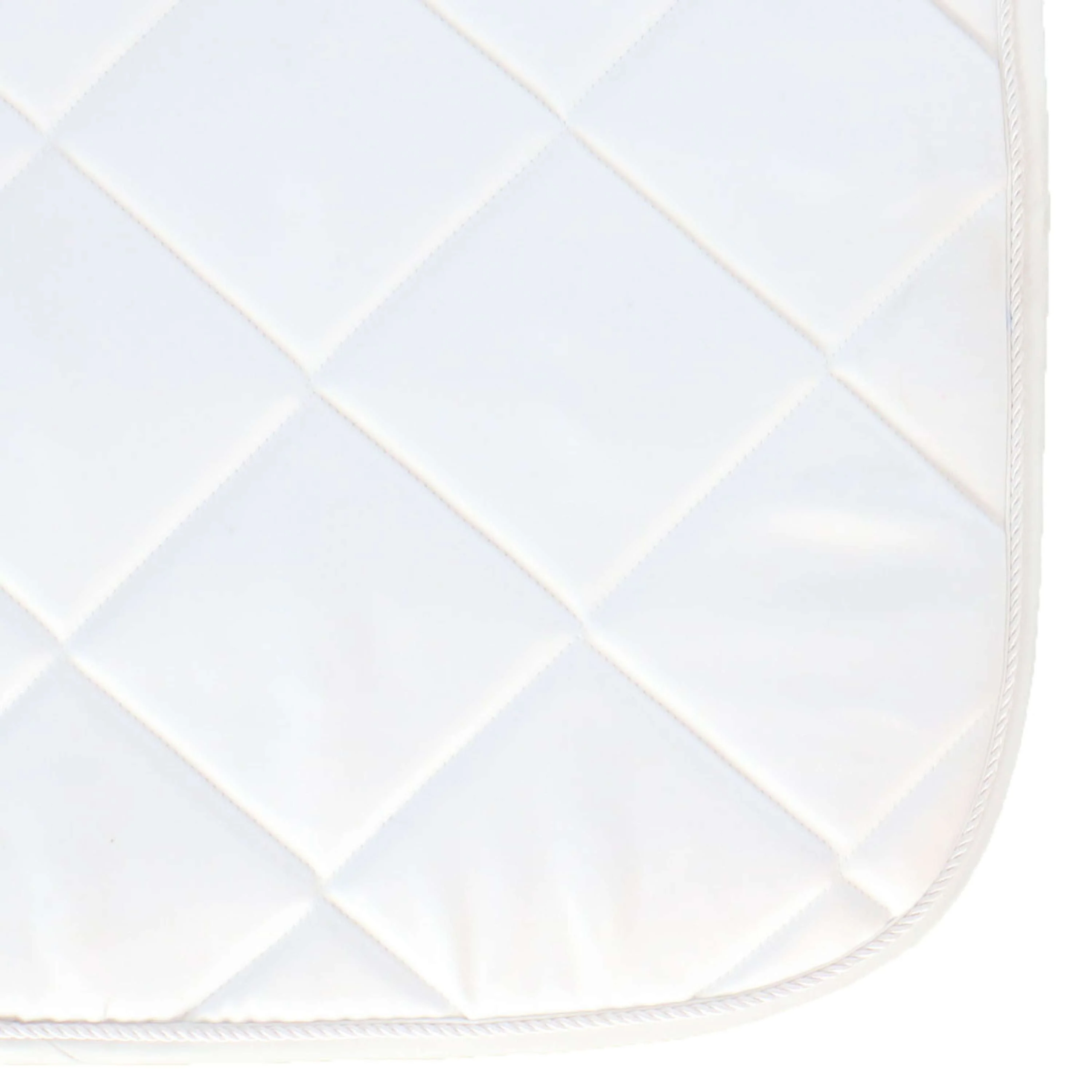 HKM Tapis de Selle Bergamo Dressage Blanc - Image 5