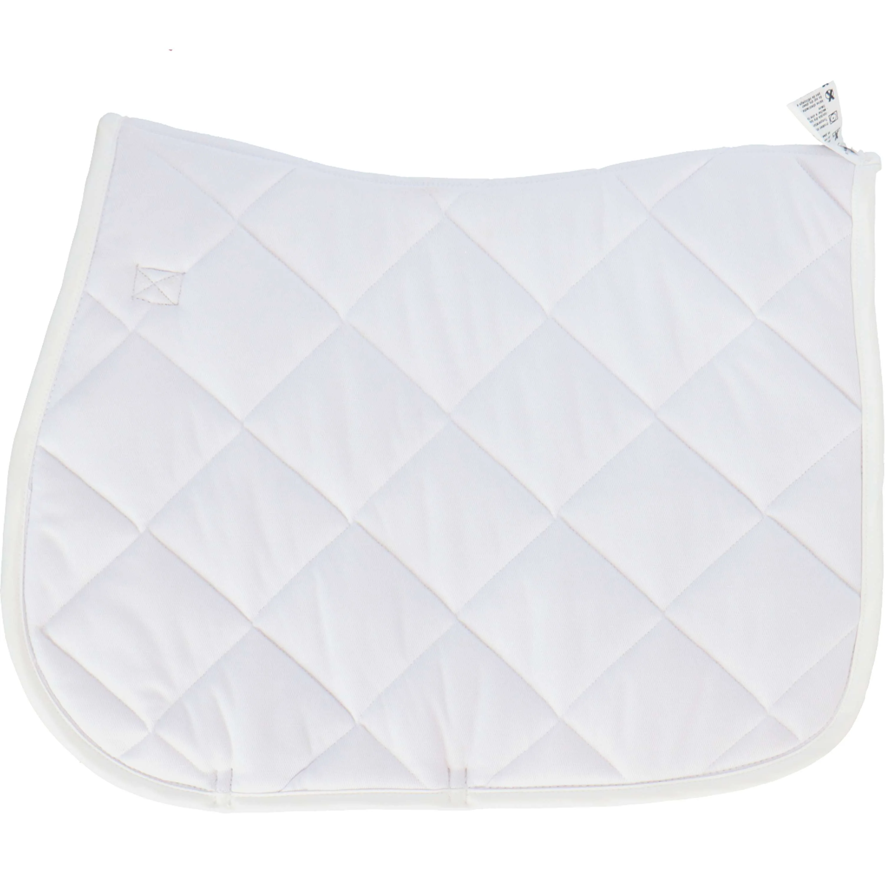 HKM Tapis de Selle Bergamo Polyvalence Blanc - Image 2