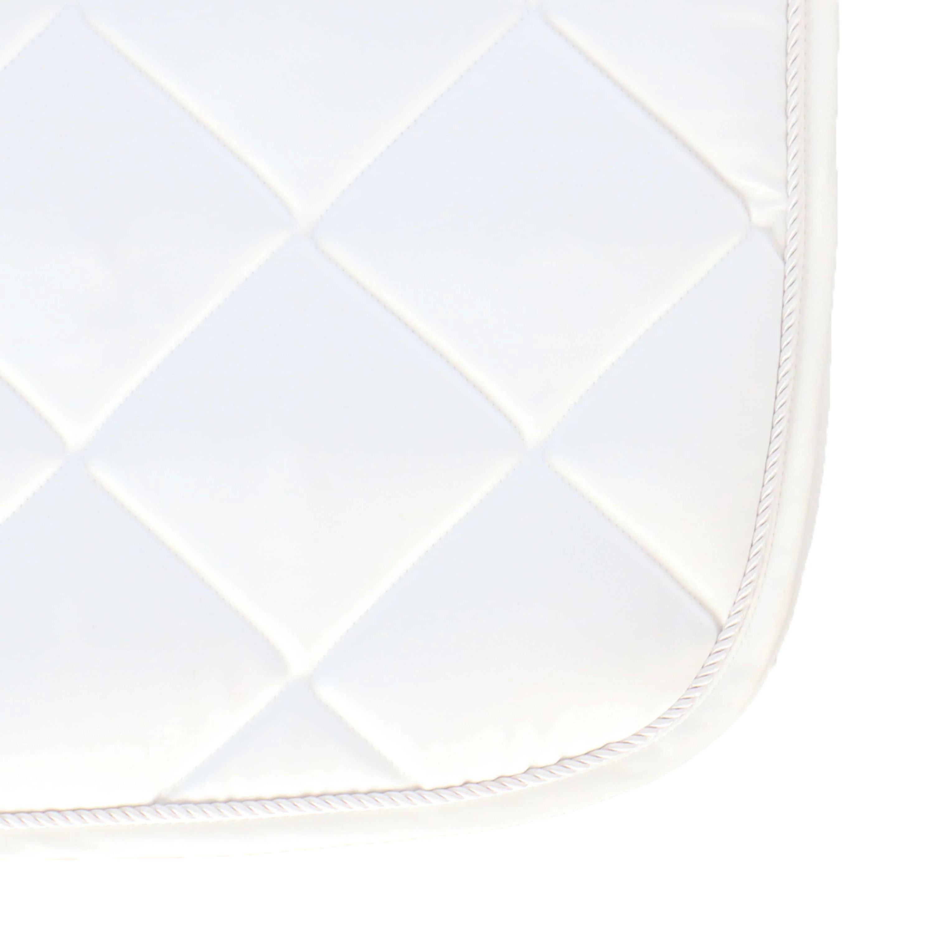 HKM Tapis de Selle Bergamo Polyvalence Blanc - Image 5