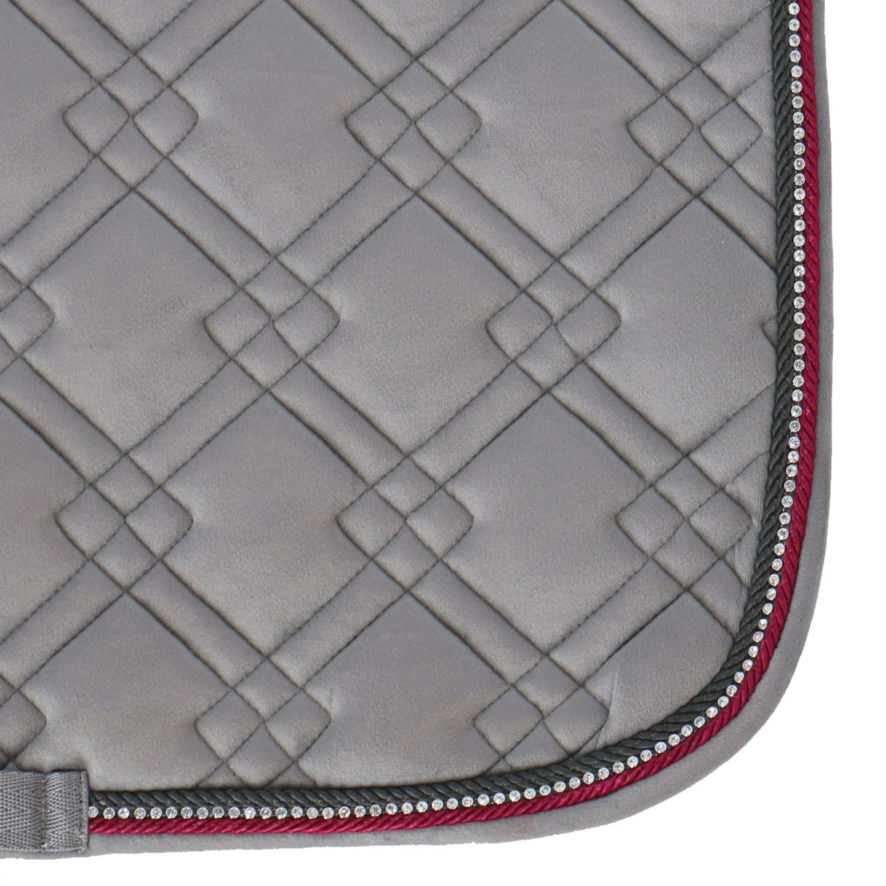 HKM Tapis de Selle Berry Dressage Gris foncé - Image 5