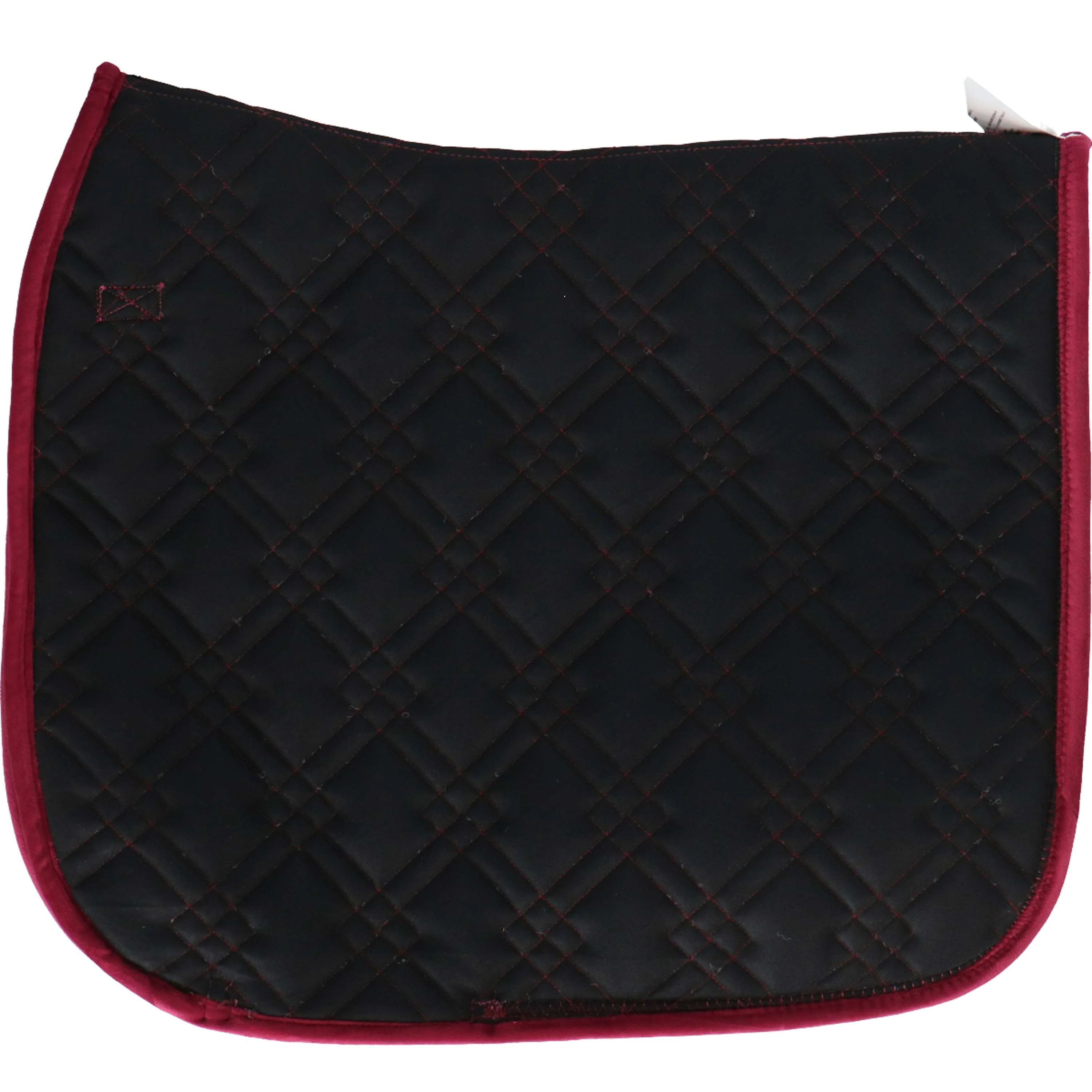 HKM Tapis de Selle Berry Dressage Vin rouge - Image 2