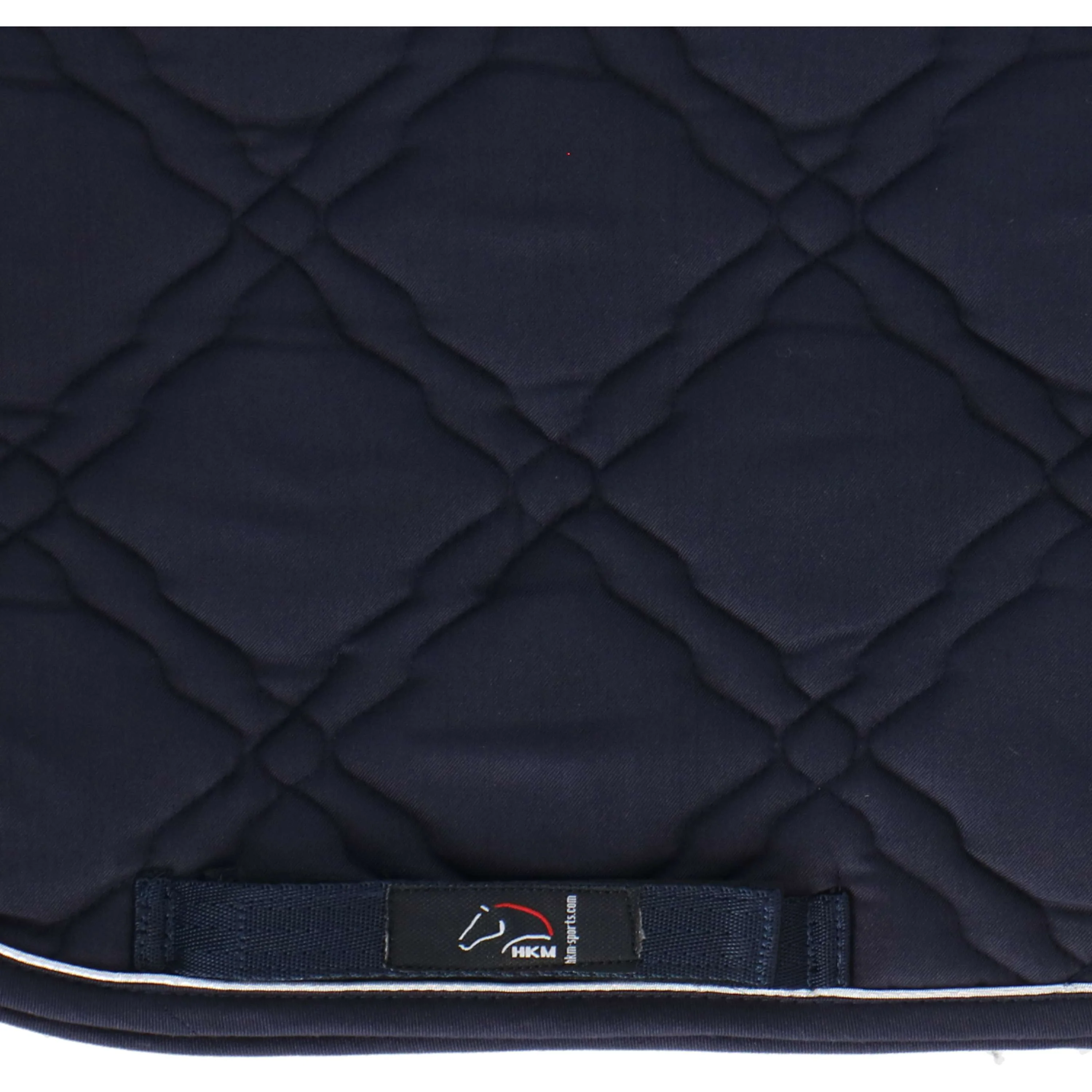 HKM Tapis de Selle Bologna Dressage Bleu Foncé - Image 4