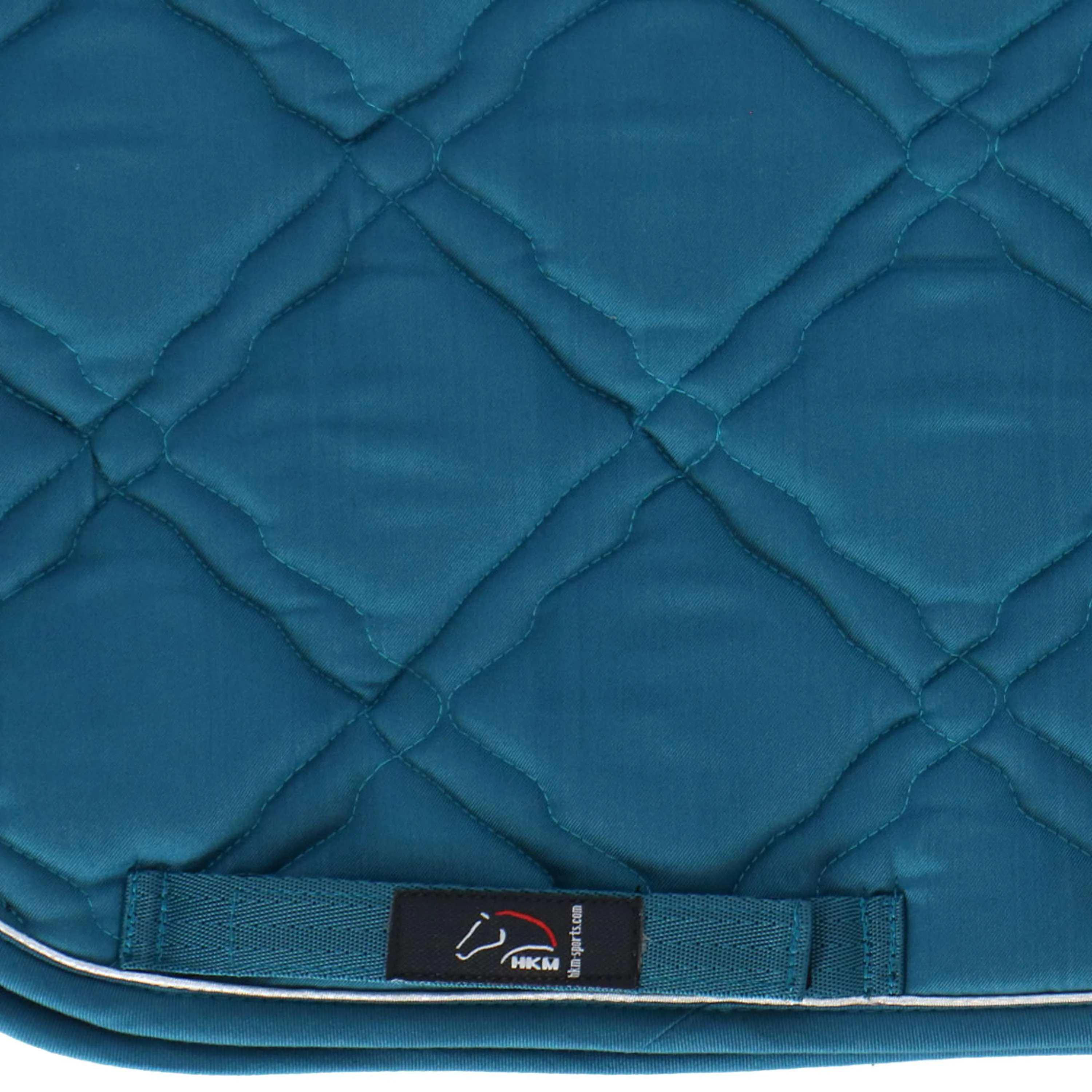 HKM Tapis de Selle Bologna Dressage Petrol - Image 4