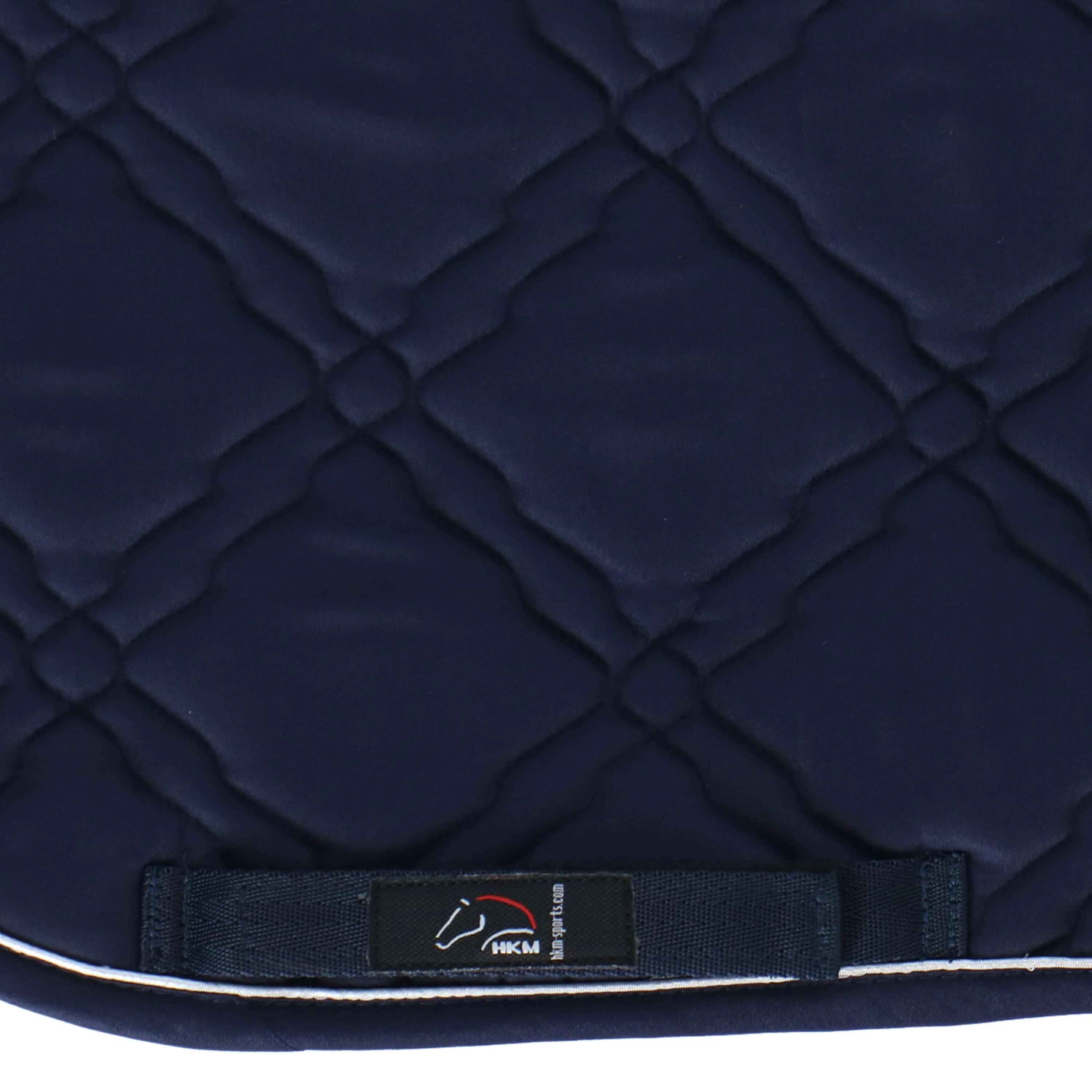 HKM Tapis de Selle Bologna Polyvalent Bleu Foncé - Image 4