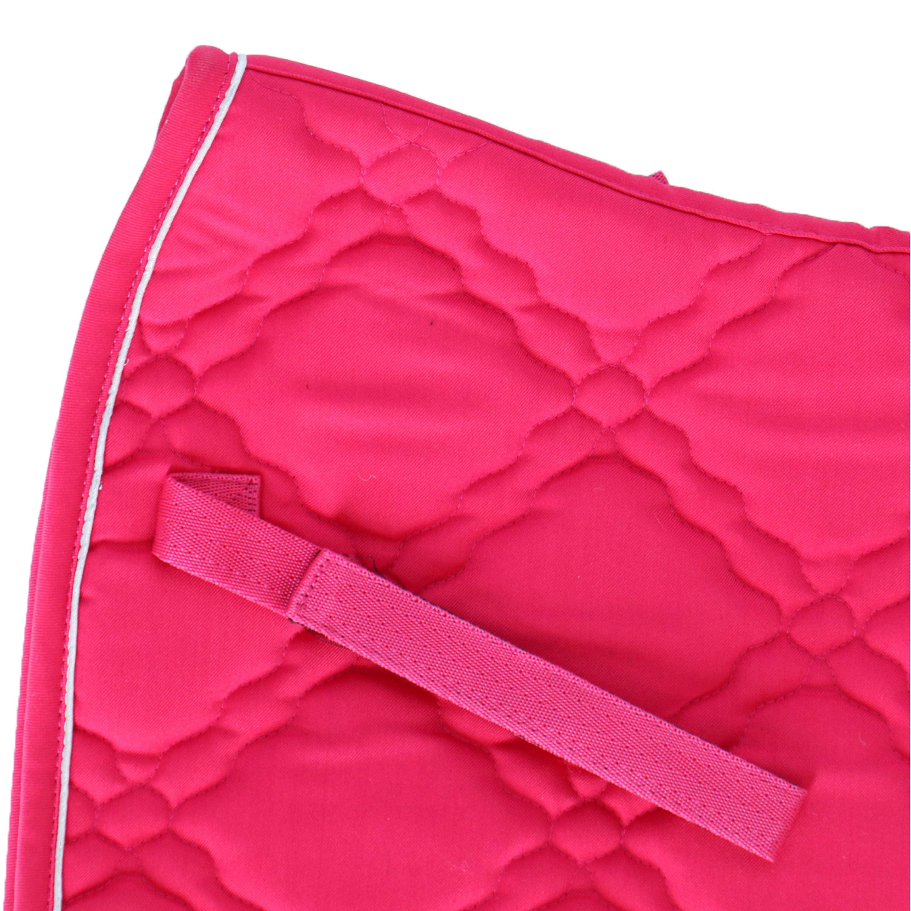 HKM Tapis de Selle Bologna Dressage Rose - Image 3