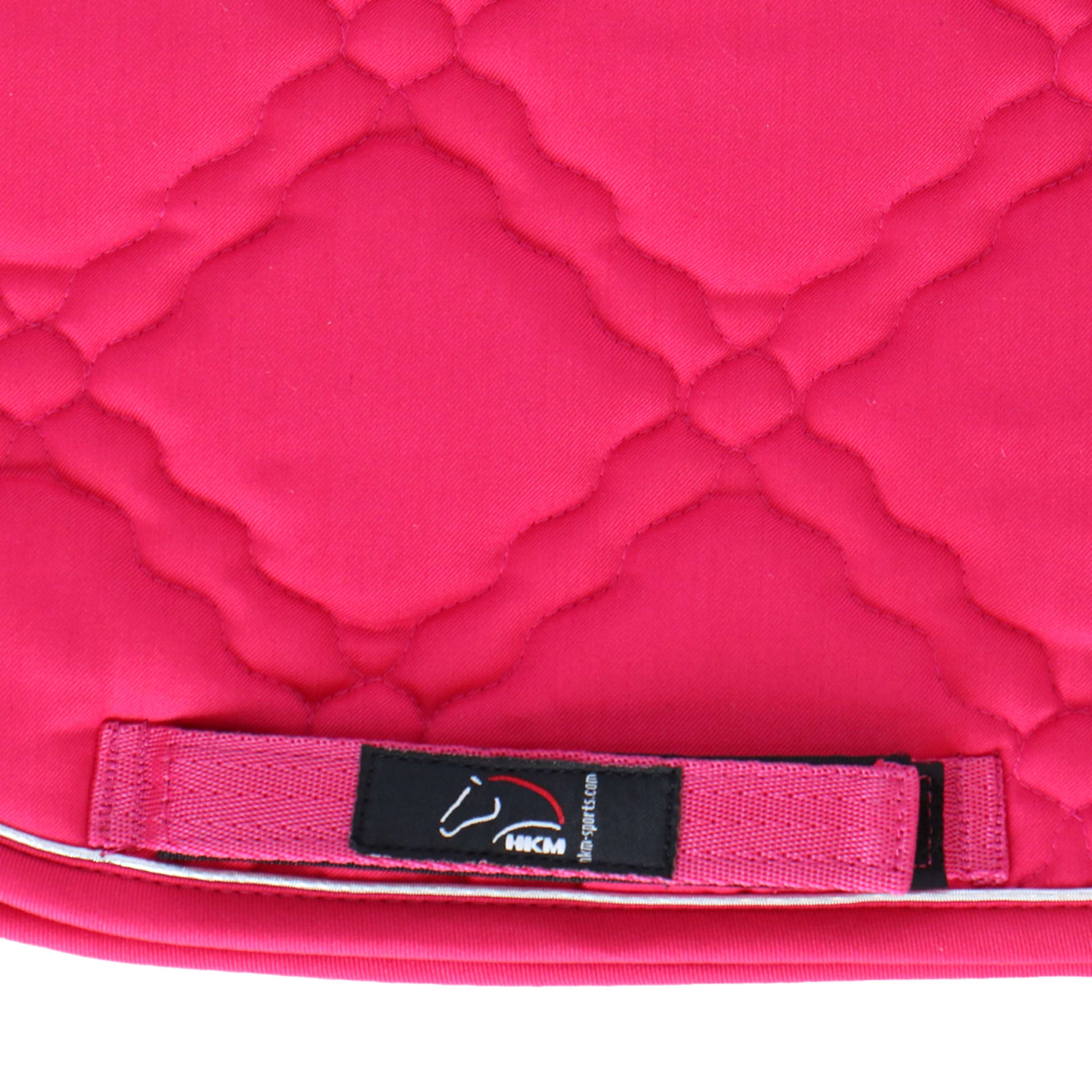 HKM Tapis de Selle Bologna Dressage Rose - Image 4