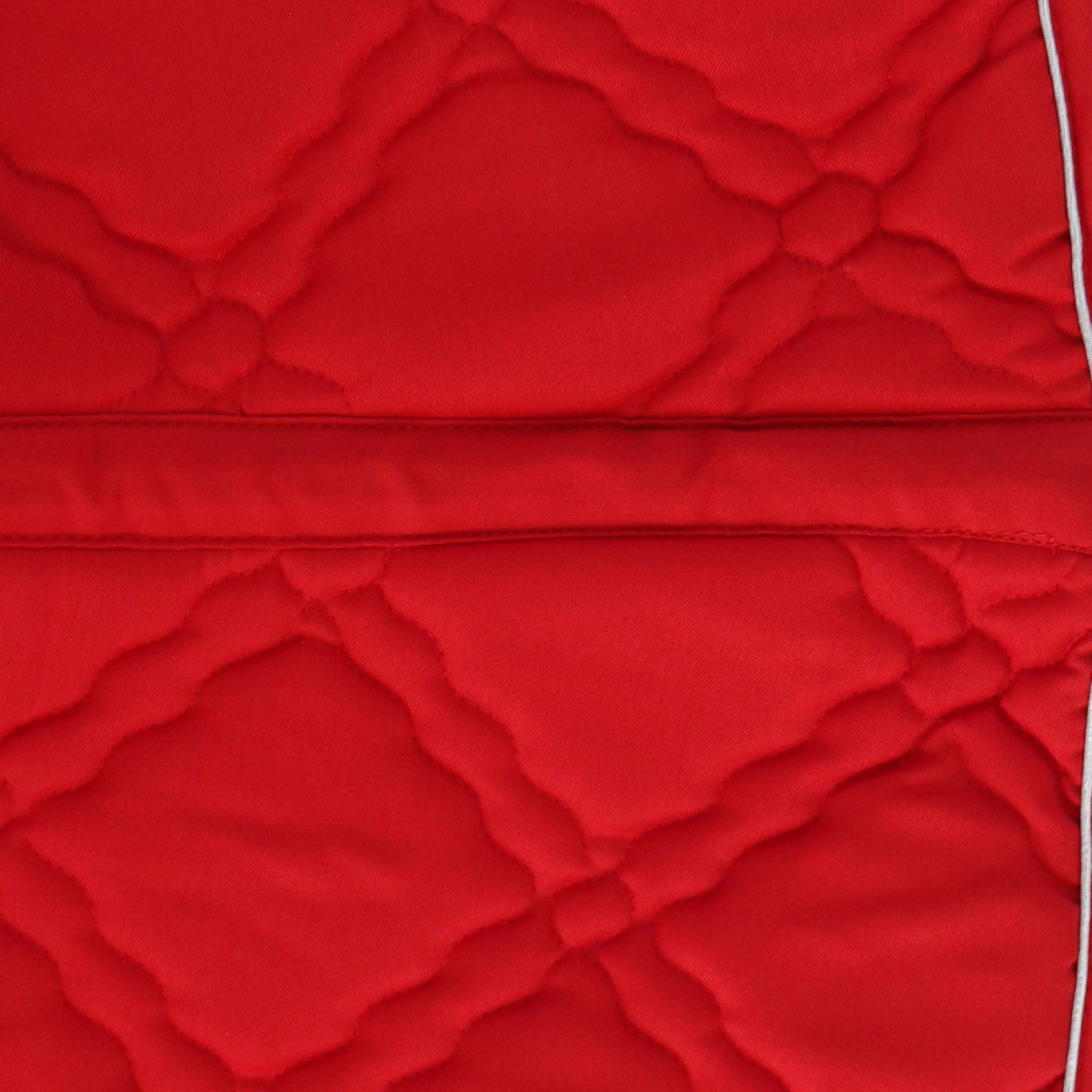 HKM Tapis de Selle Bologna Polyvalent Rouge - Image 6