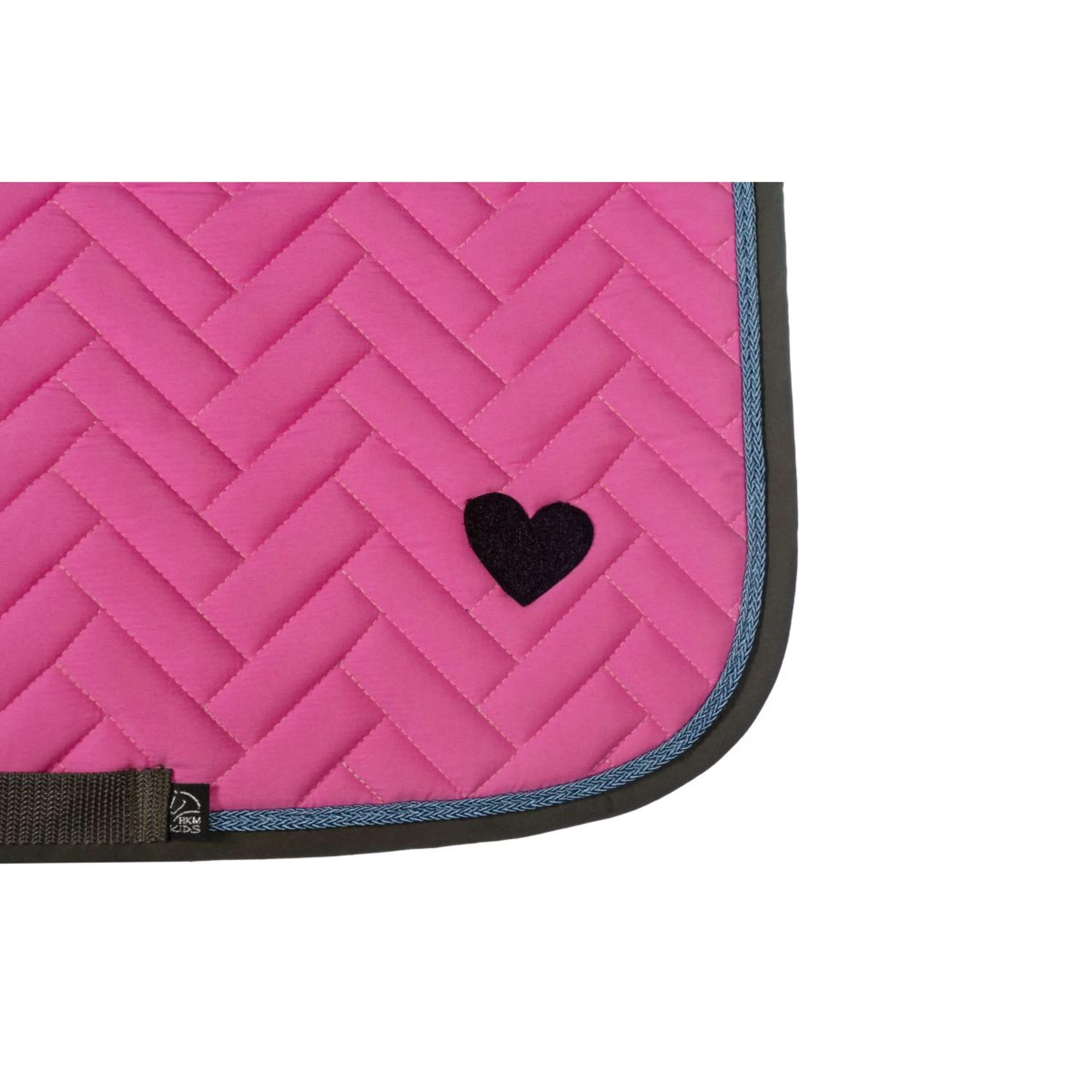 HKM Tapis de Selle Nele Polyvalent Rose - Image 3