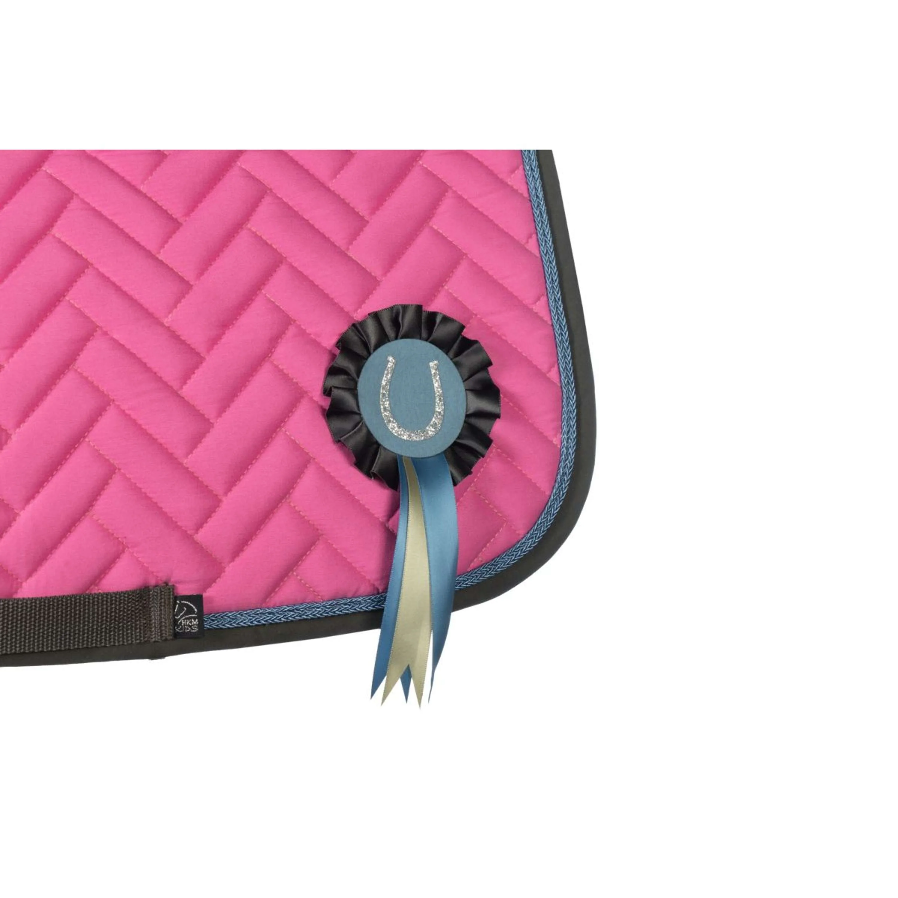 HKM Tapis de Selle Nele Polyvalent Rose - Image 5