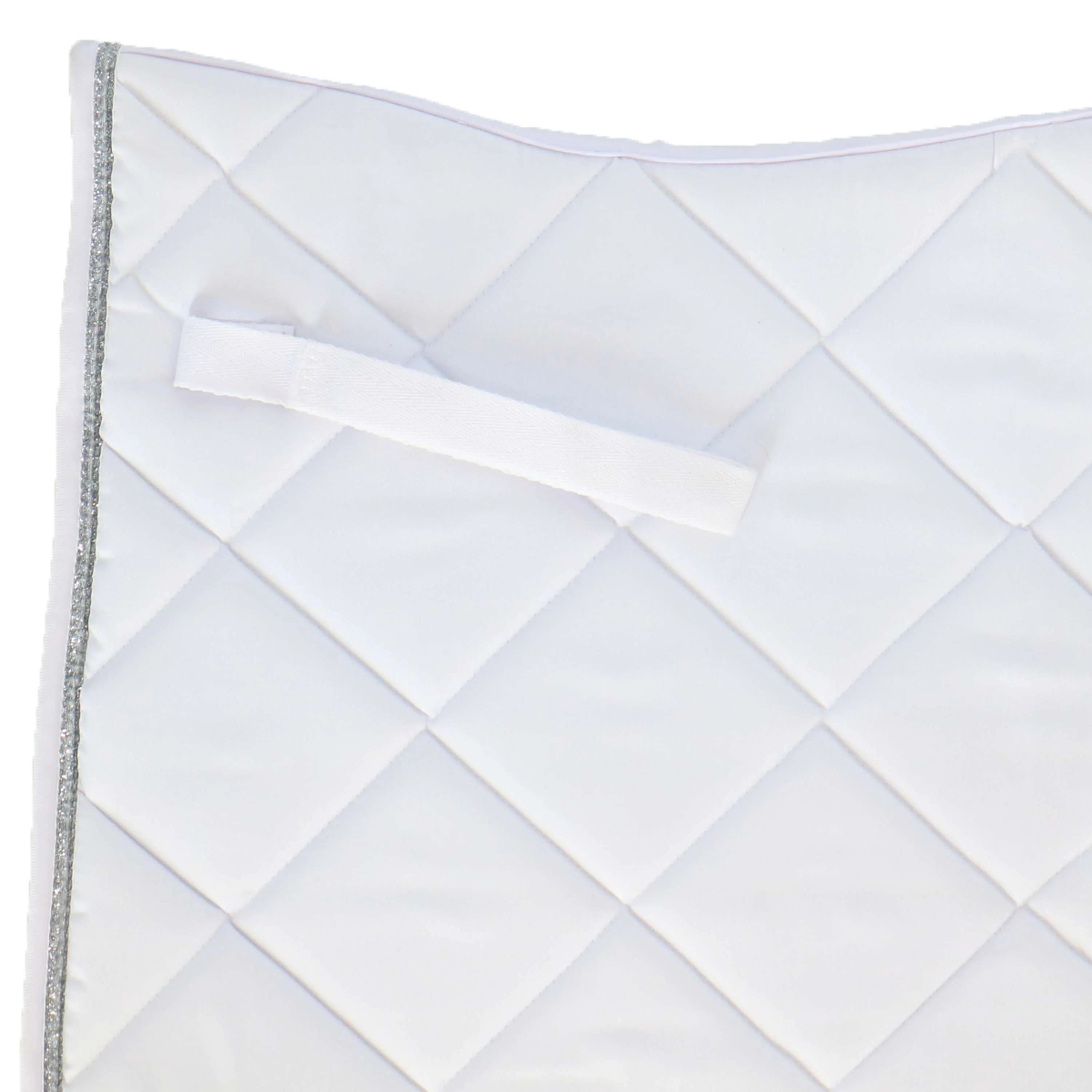 HKM Tapis de Selle Romy Dressage Blanc - Image 3