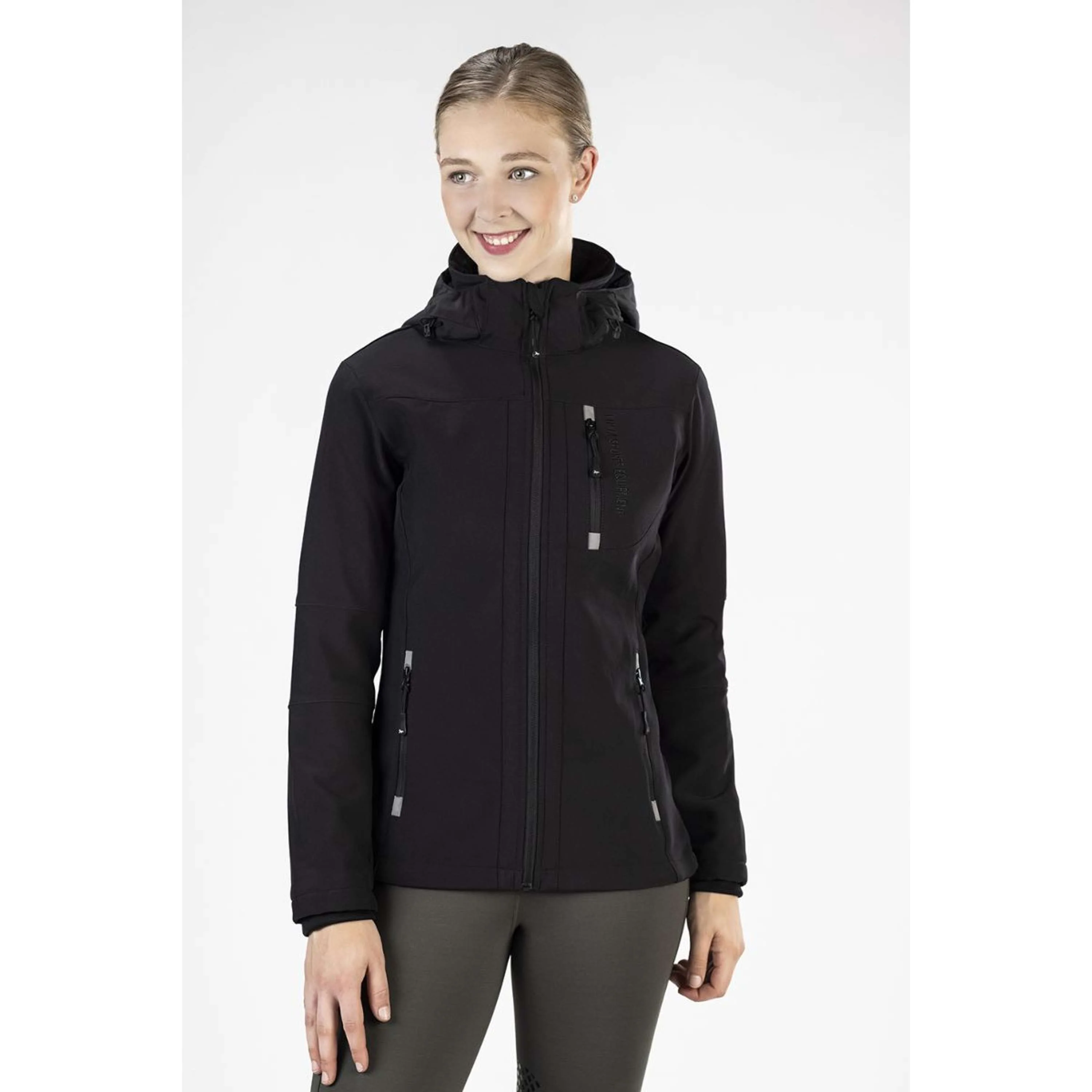 HKM Veste Softshell Sport Femme Noir - Image 2