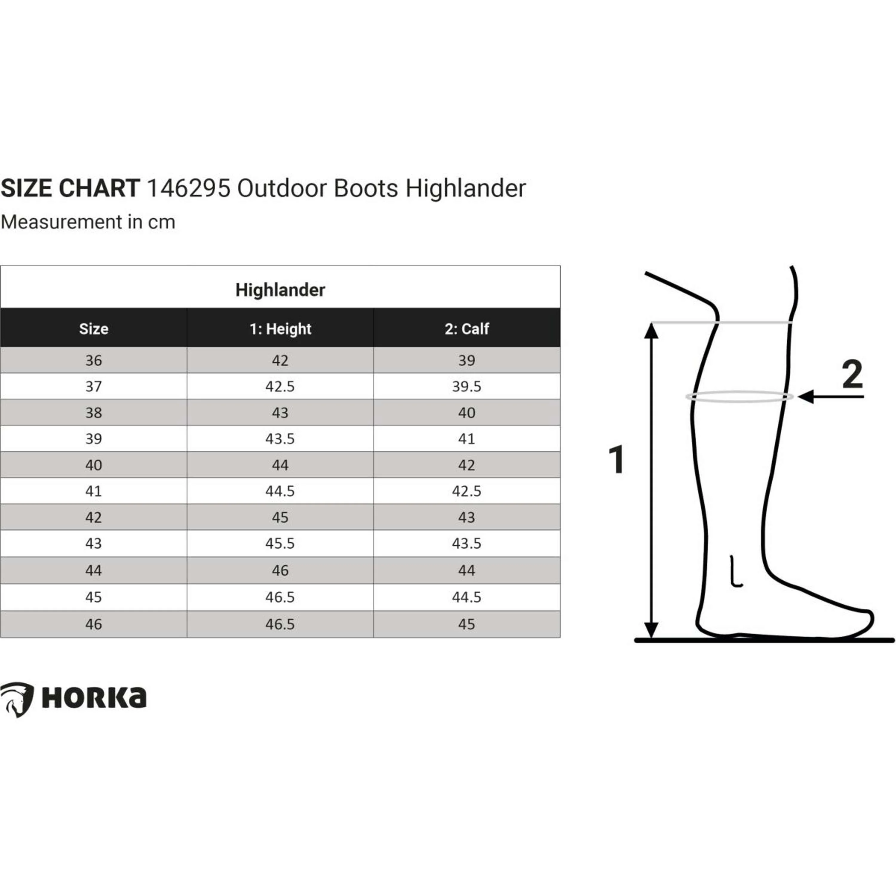 HORKA Bottes d'Extérieur Highlander Long Bleu - Image 11