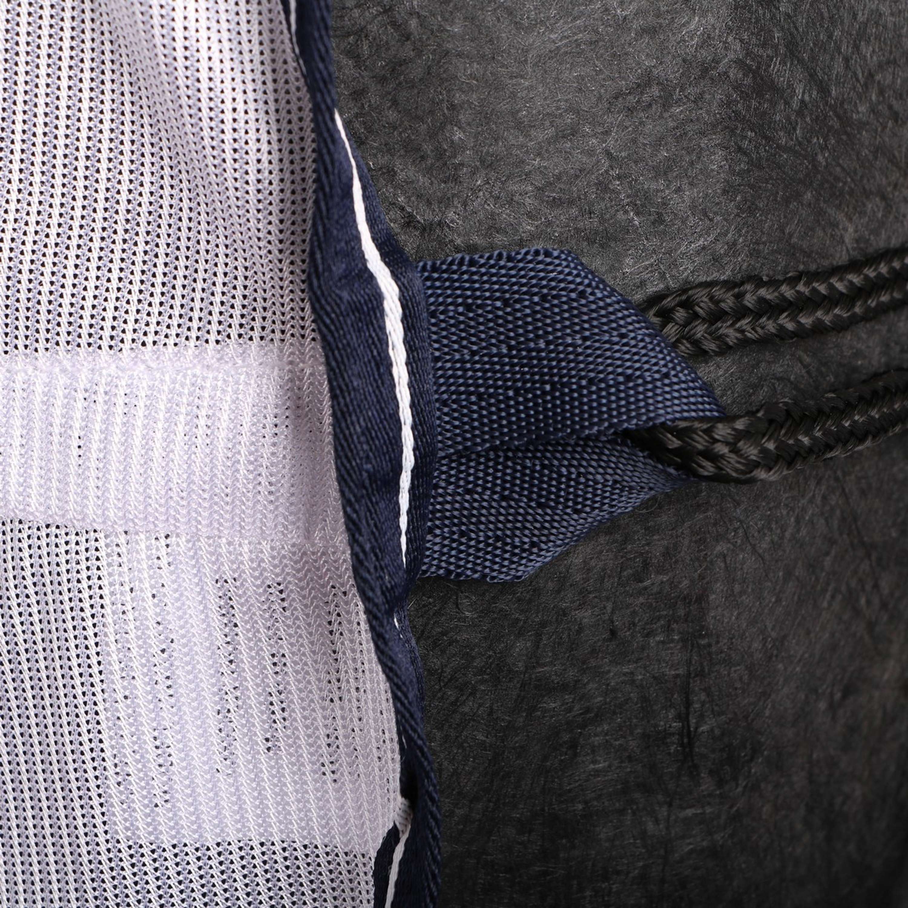 HORKA Couverture Anti-Mouches Mesh Fixe Cou Blanc - Image 4