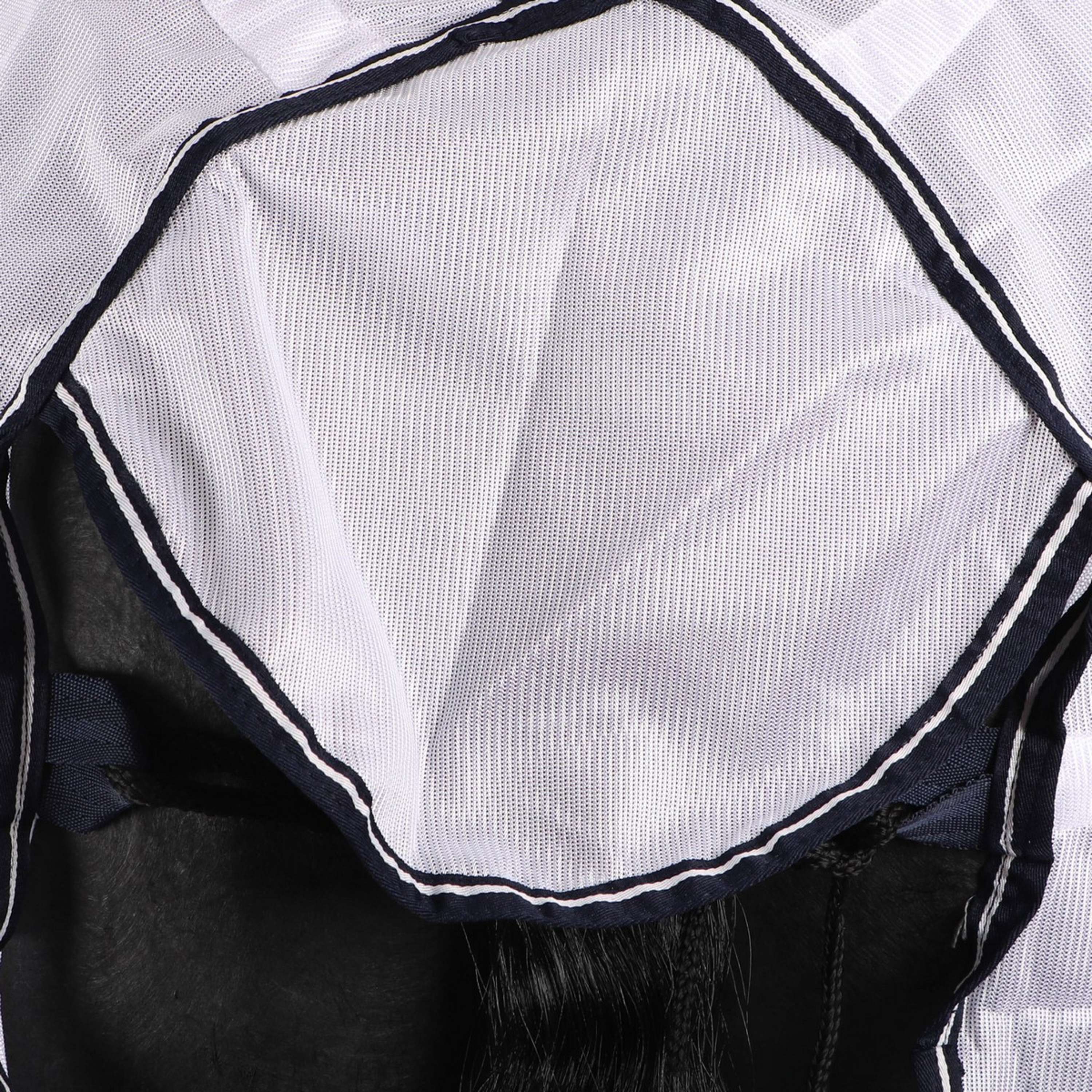 HORKA Couverture Anti-Mouches Mesh Fixe Cou Blanc - Image 5