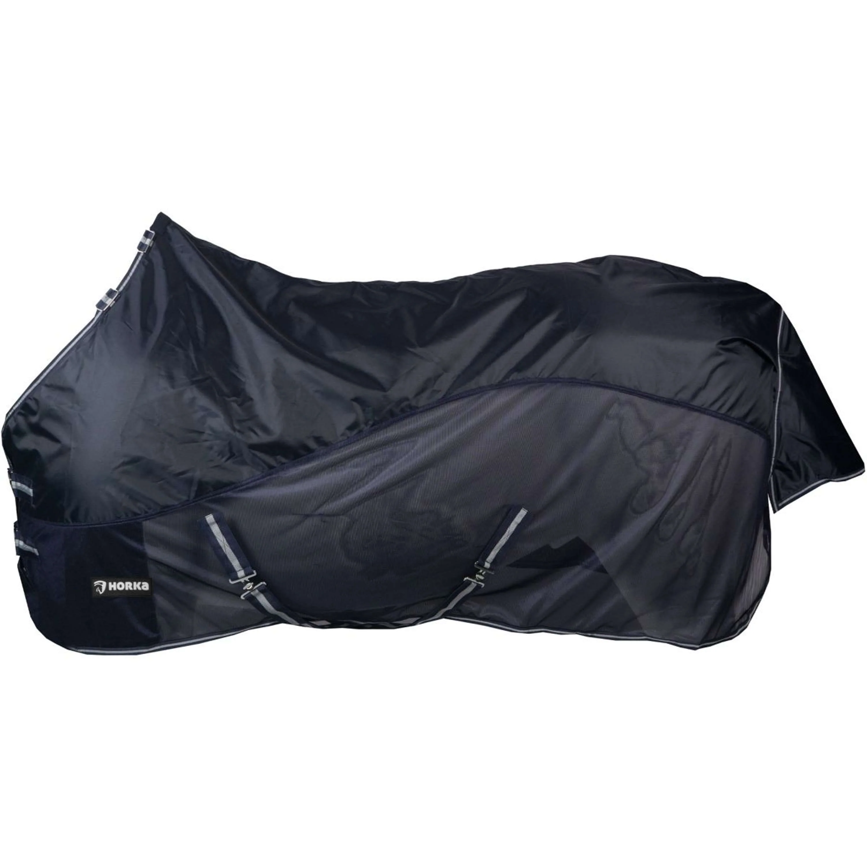 HORKA Couverture Anti-Mouches Combi Rain Bleu - Image 2