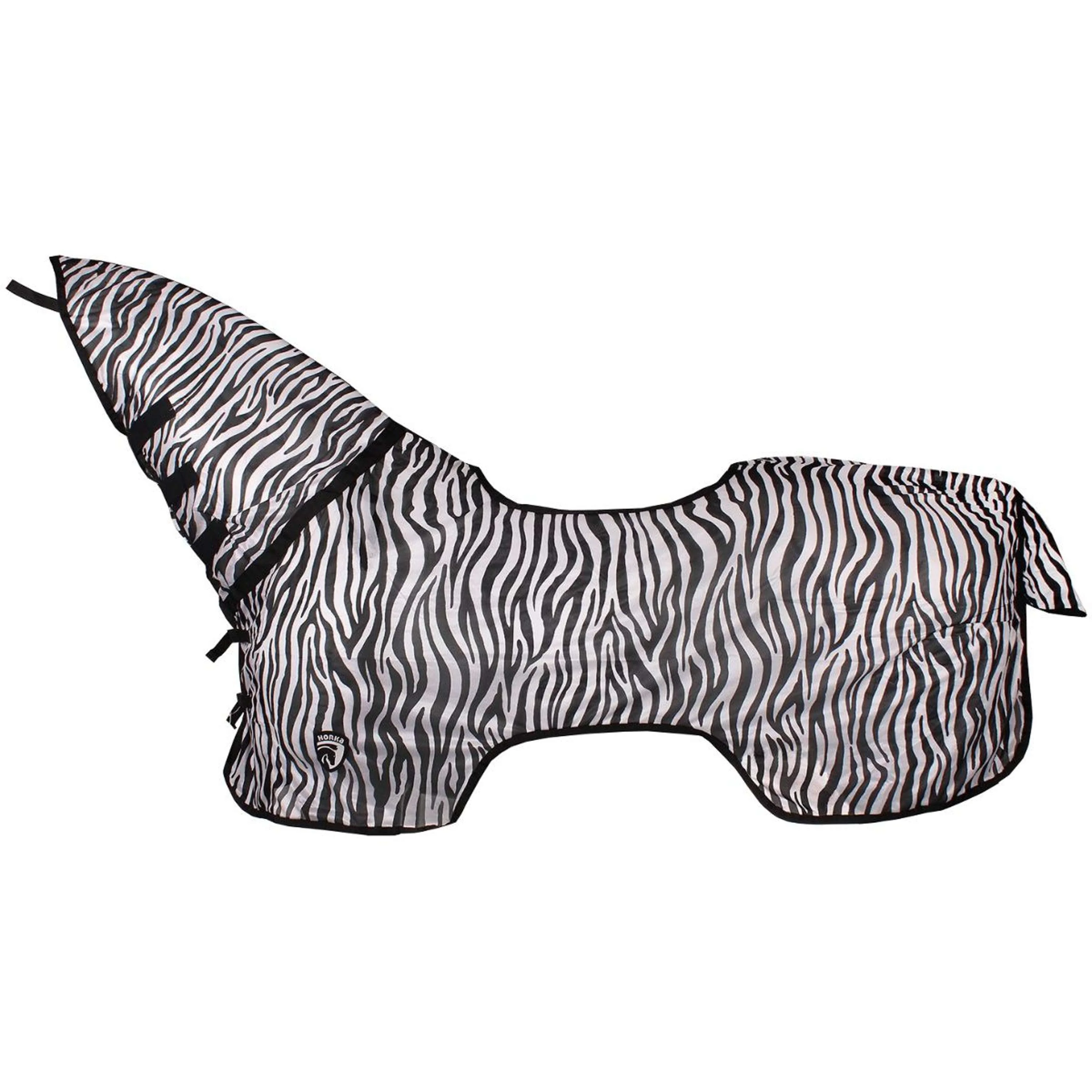 HORKA Couvre-reins Anti-mouches Fixe Cou Zebra - Image 7