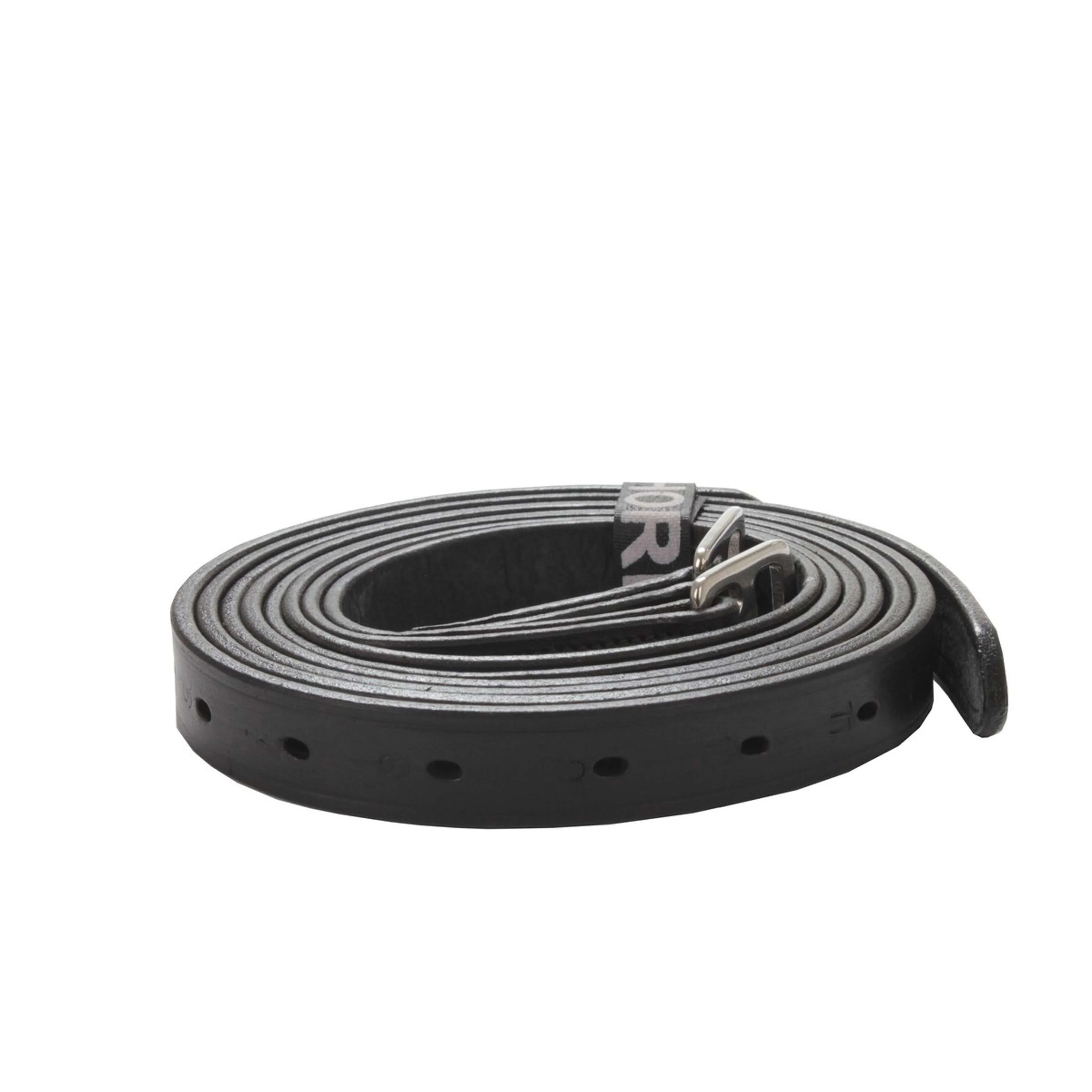 HORKA Étrivière Cuir Noir/Argent - Image 2