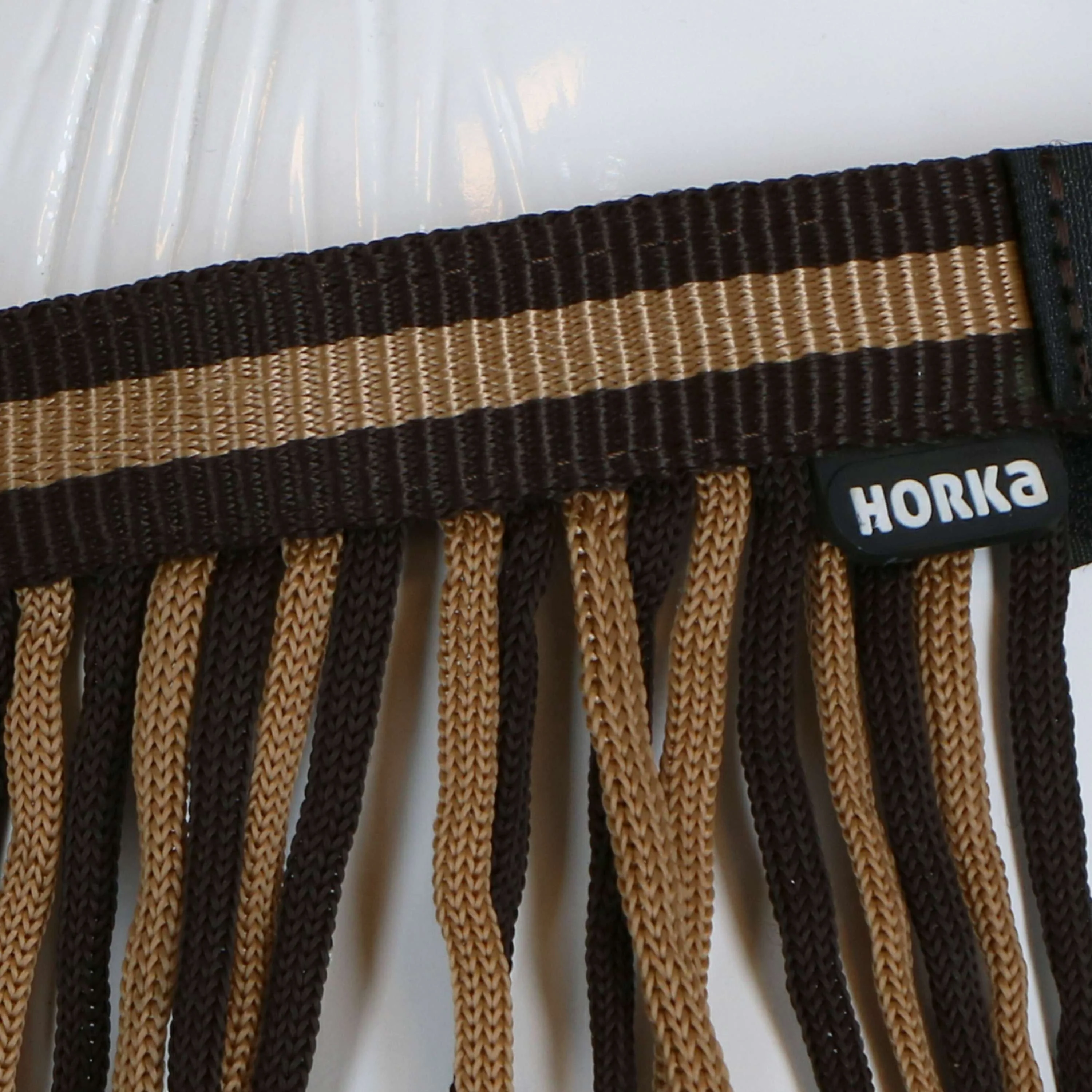 HORKA Frontal Anti-Mouches pour Licol Marron - Image 2