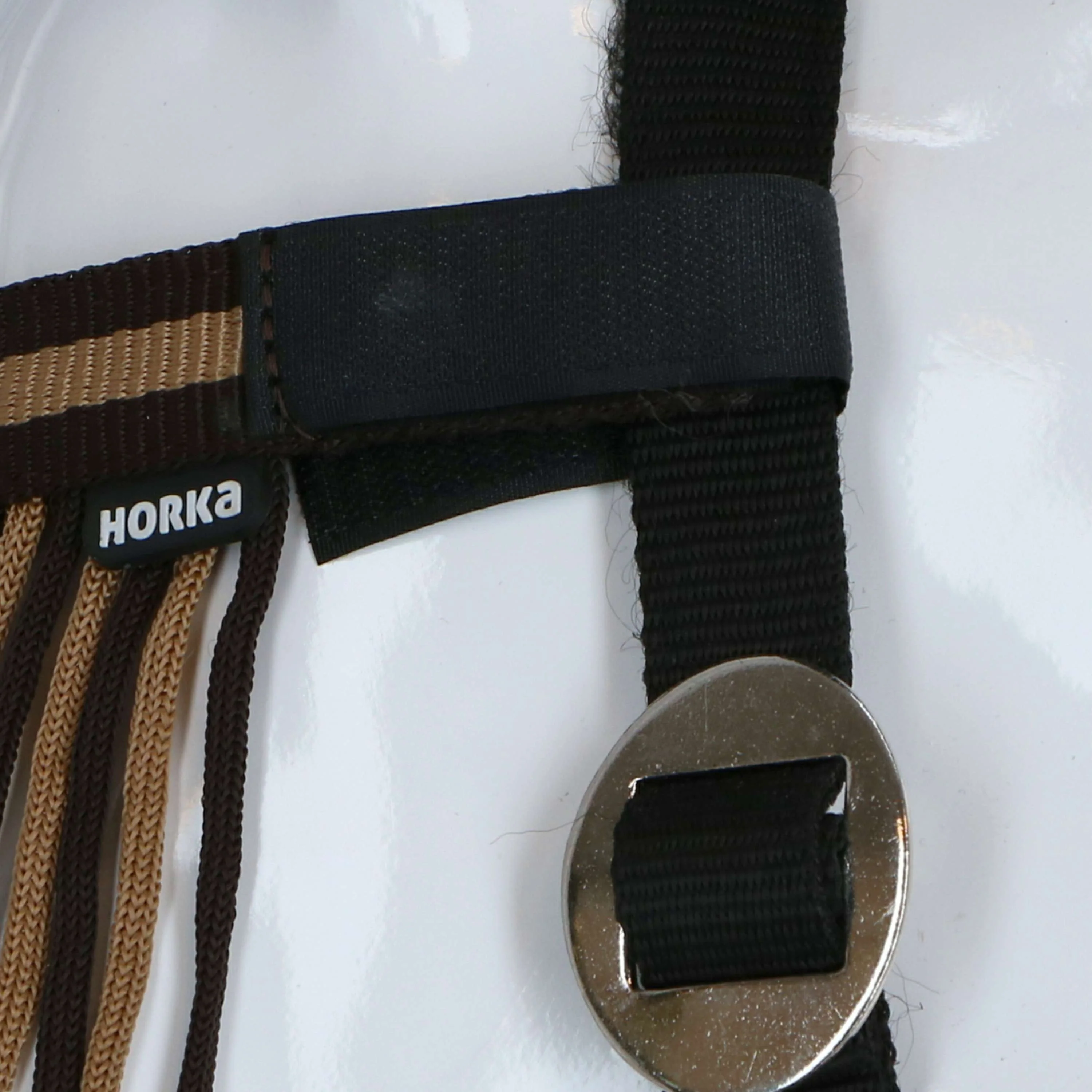 HORKA Frontal Anti-Mouches pour Licol Marron - Image 3