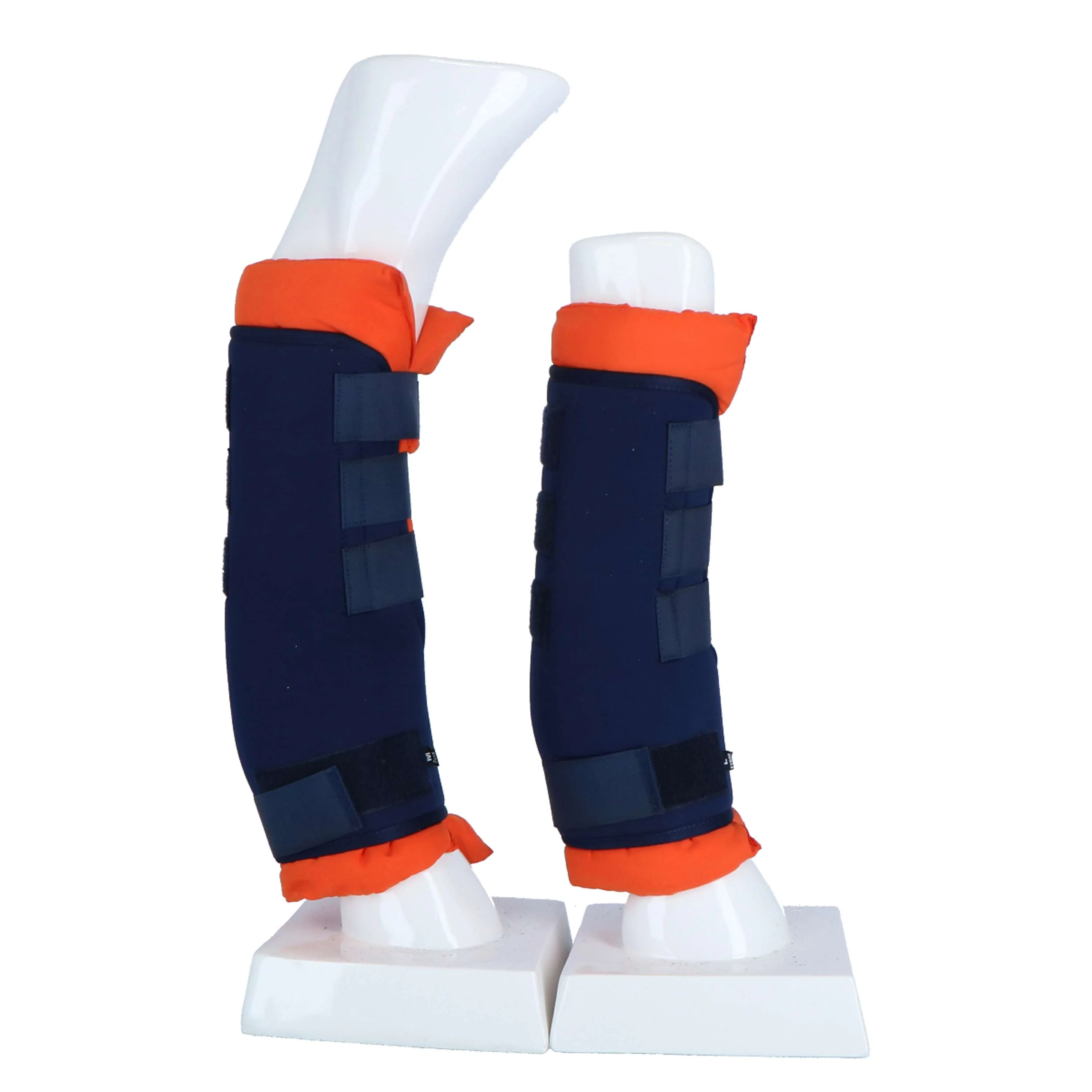 HORKA Guêtres de Transport/Écurie Bleu/Orange - Image 3
