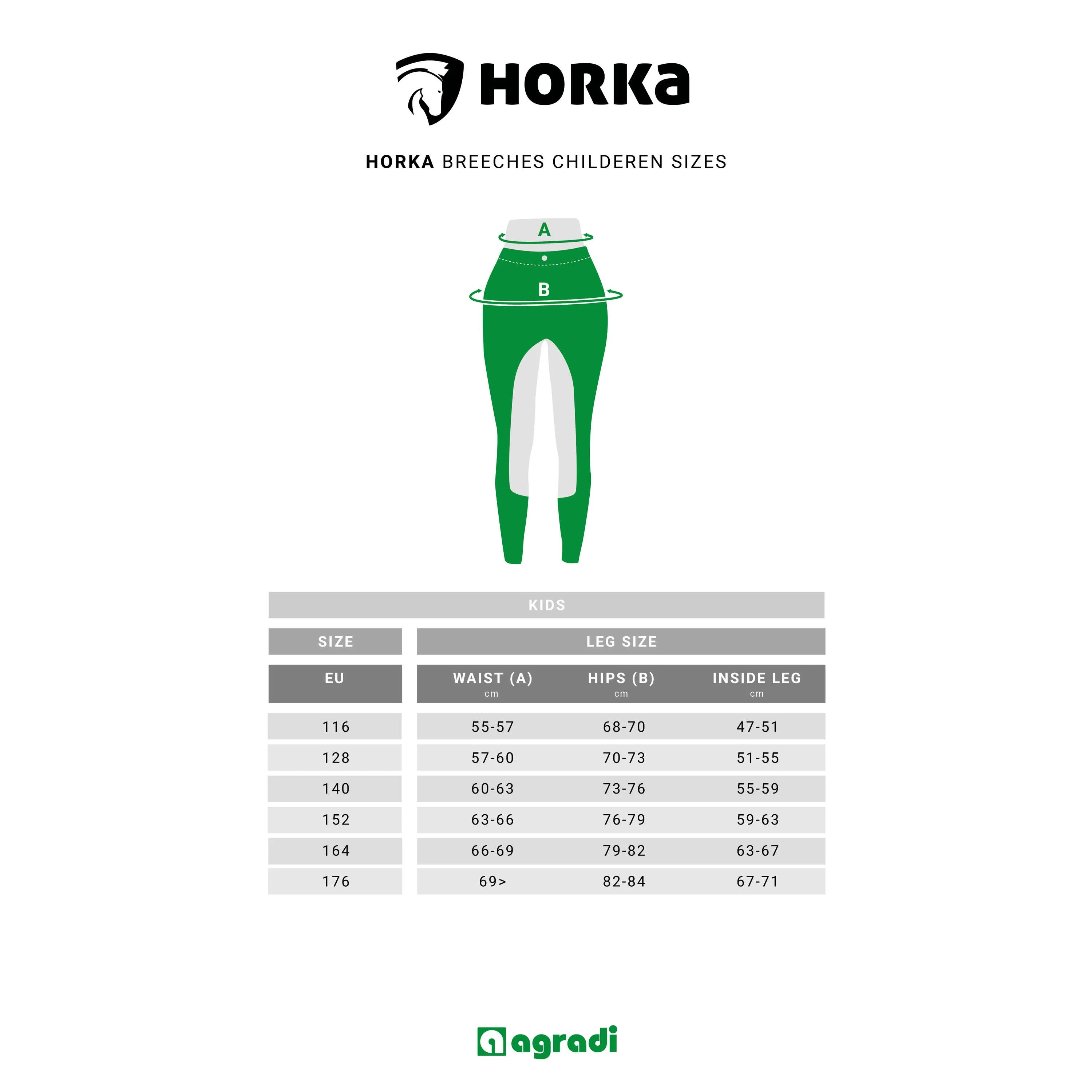 HORKA Legging d'Équitation Momentum Enfants Noir - Image 4