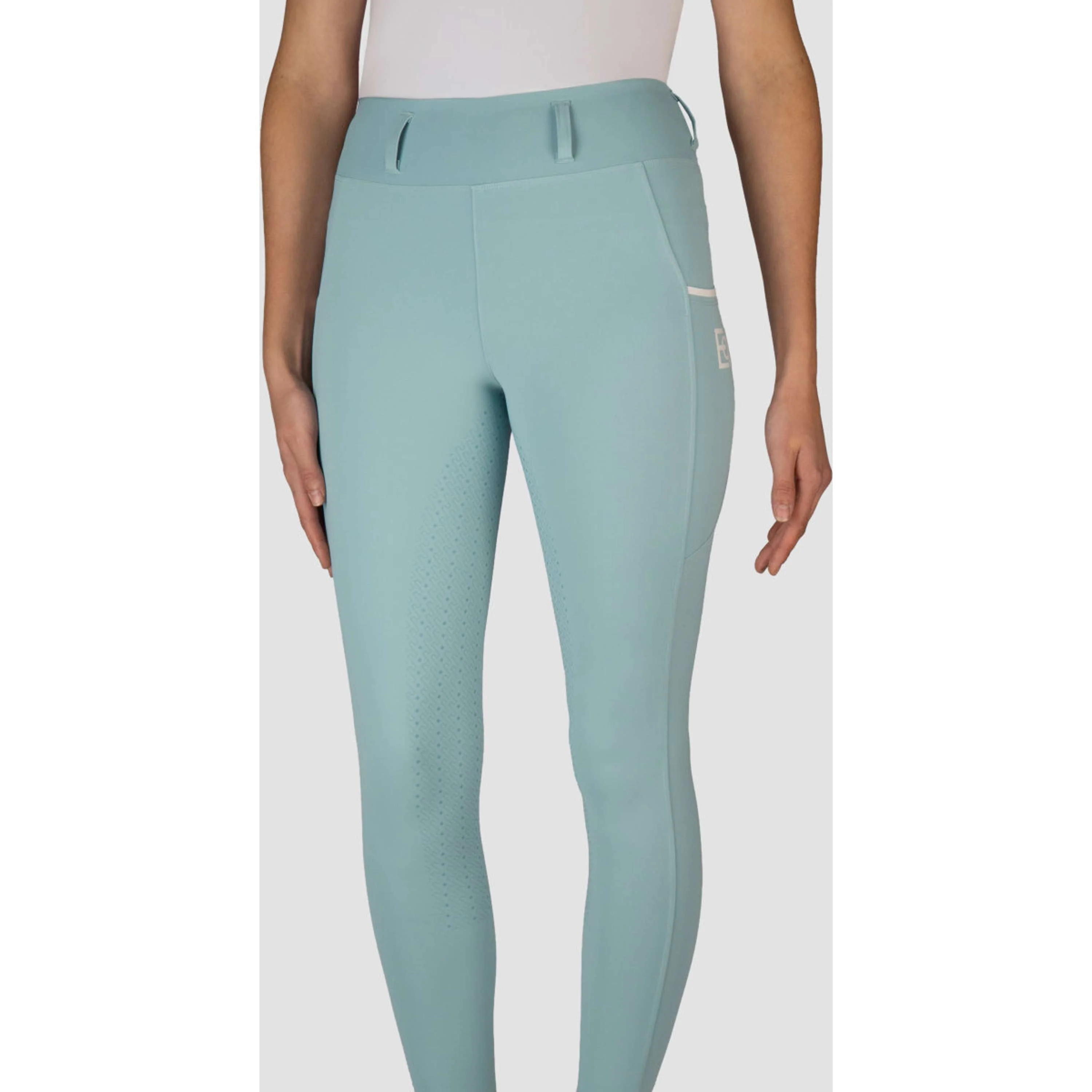 EQPRO Legging d'Équitation Sofia Full Grip Blue Reef - Image 6