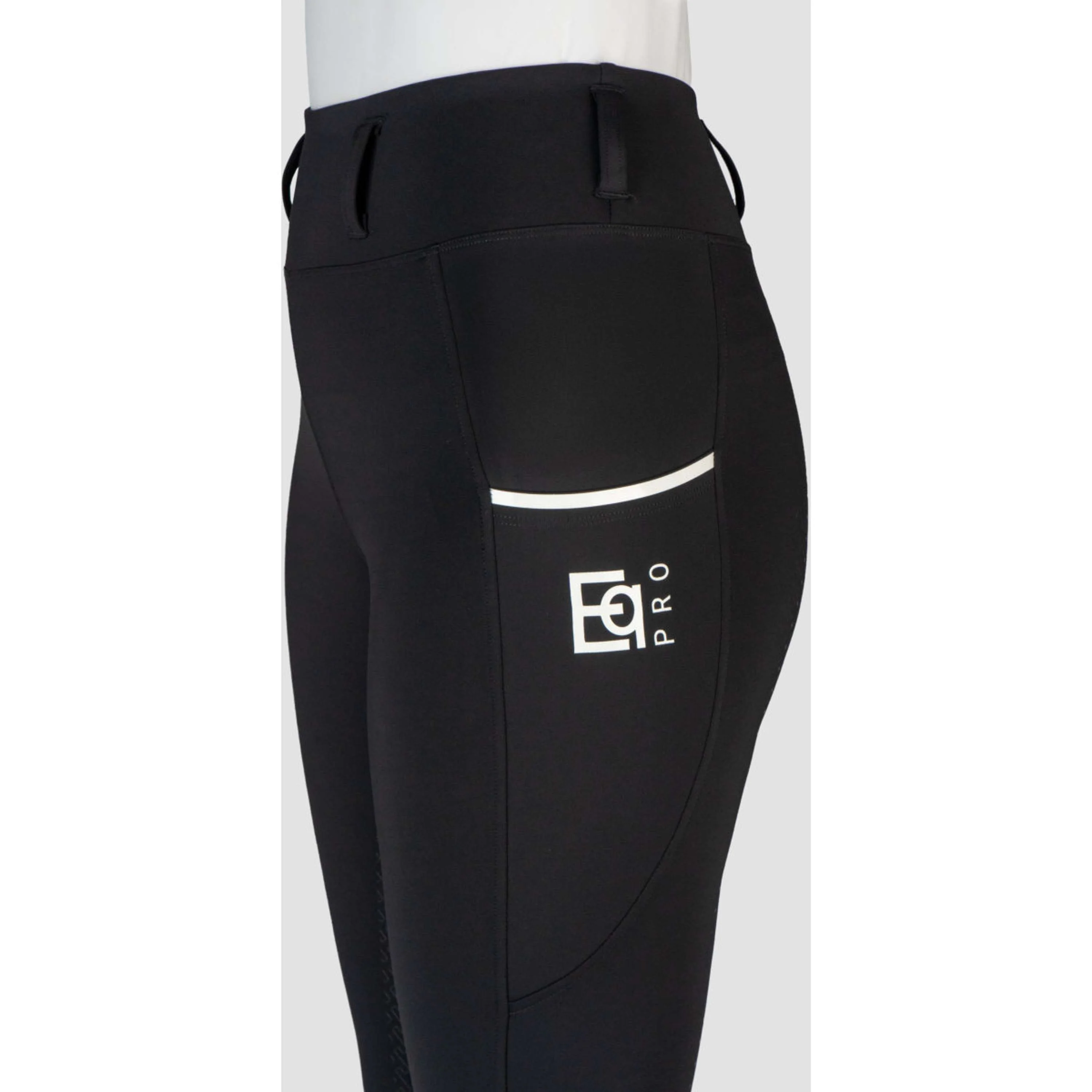 EQPRO Legging d'Équitation Sofia Full Grip Noir - Image 4