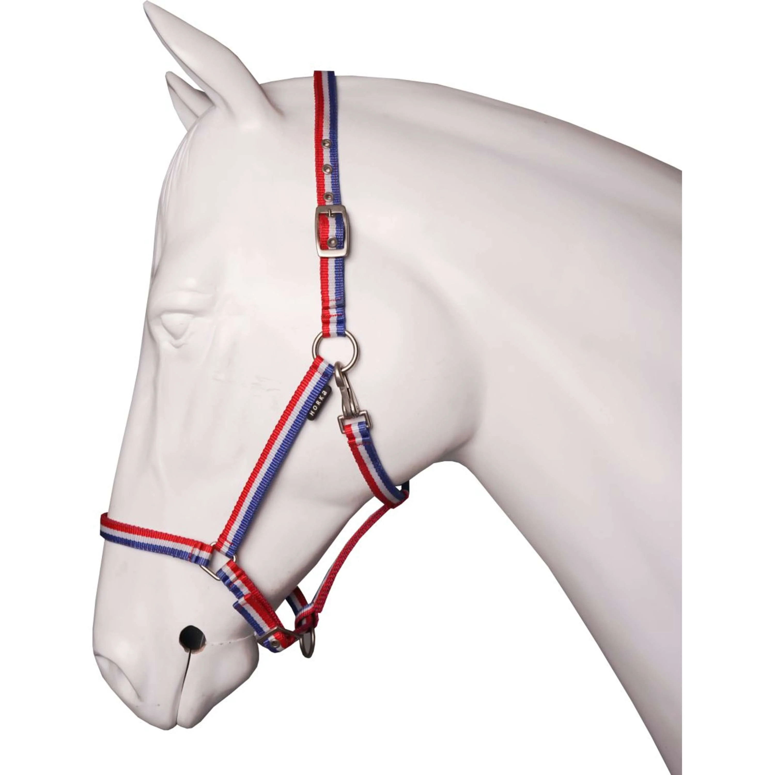 HORKA Licol Basic Rouge/blanc/bleu - Image 2