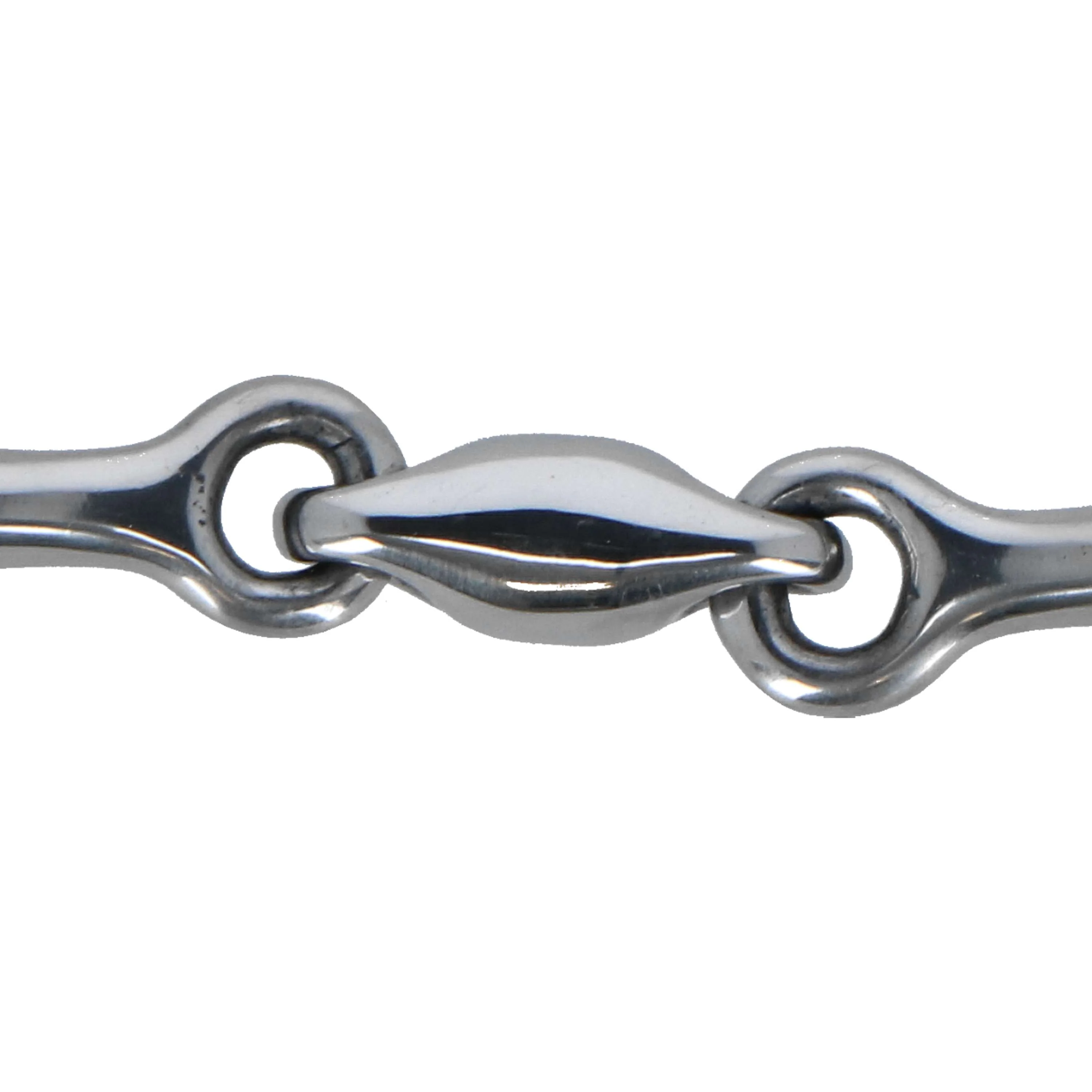 HORKA Mors de Filet Double Brisure 14mm Acier inoxydable - Image 2
