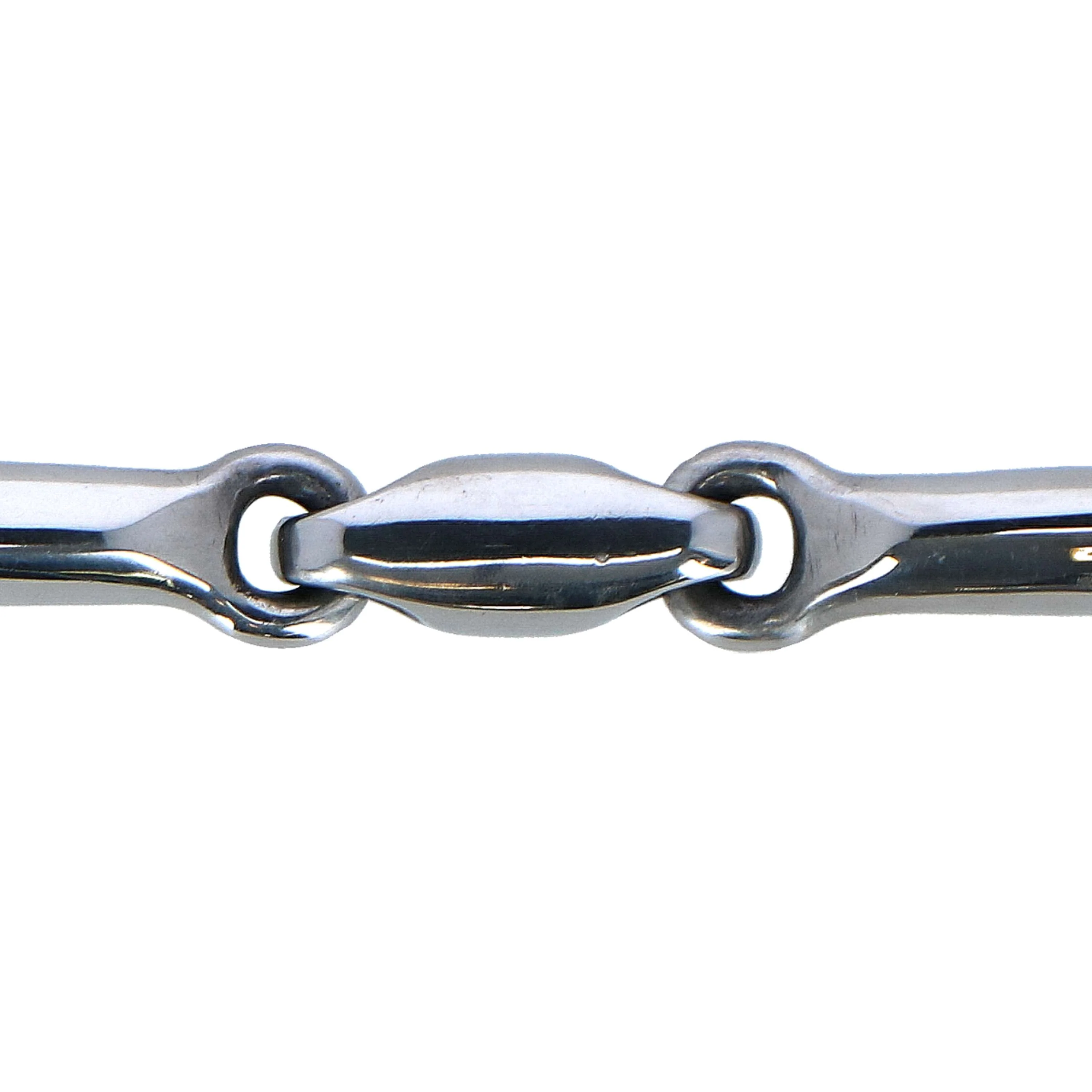HORKA Mors de Filet Double Brisure 16mm Acier inoxydable - Image 2