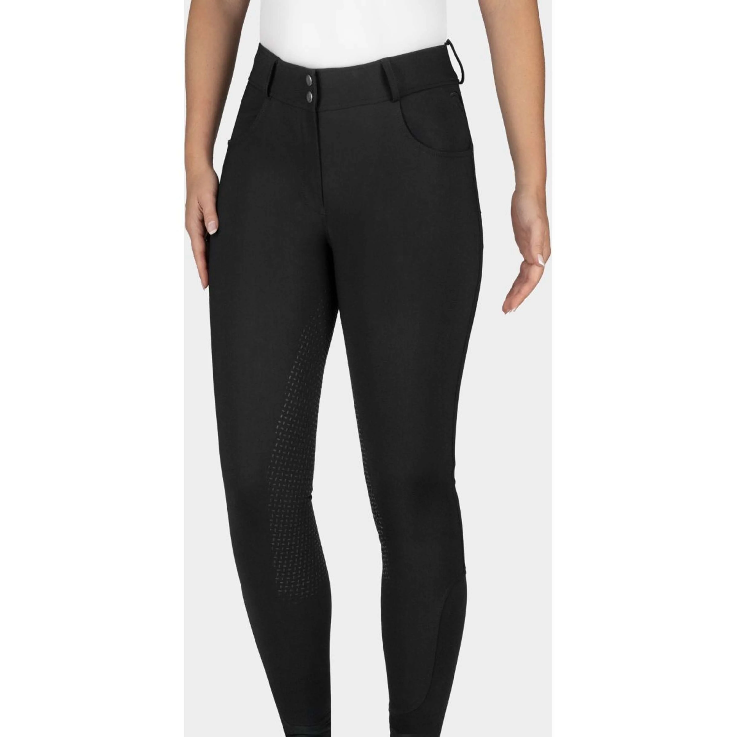 HORKA Pantalon d'Équitation Winter Lorraine Noir - Image 4