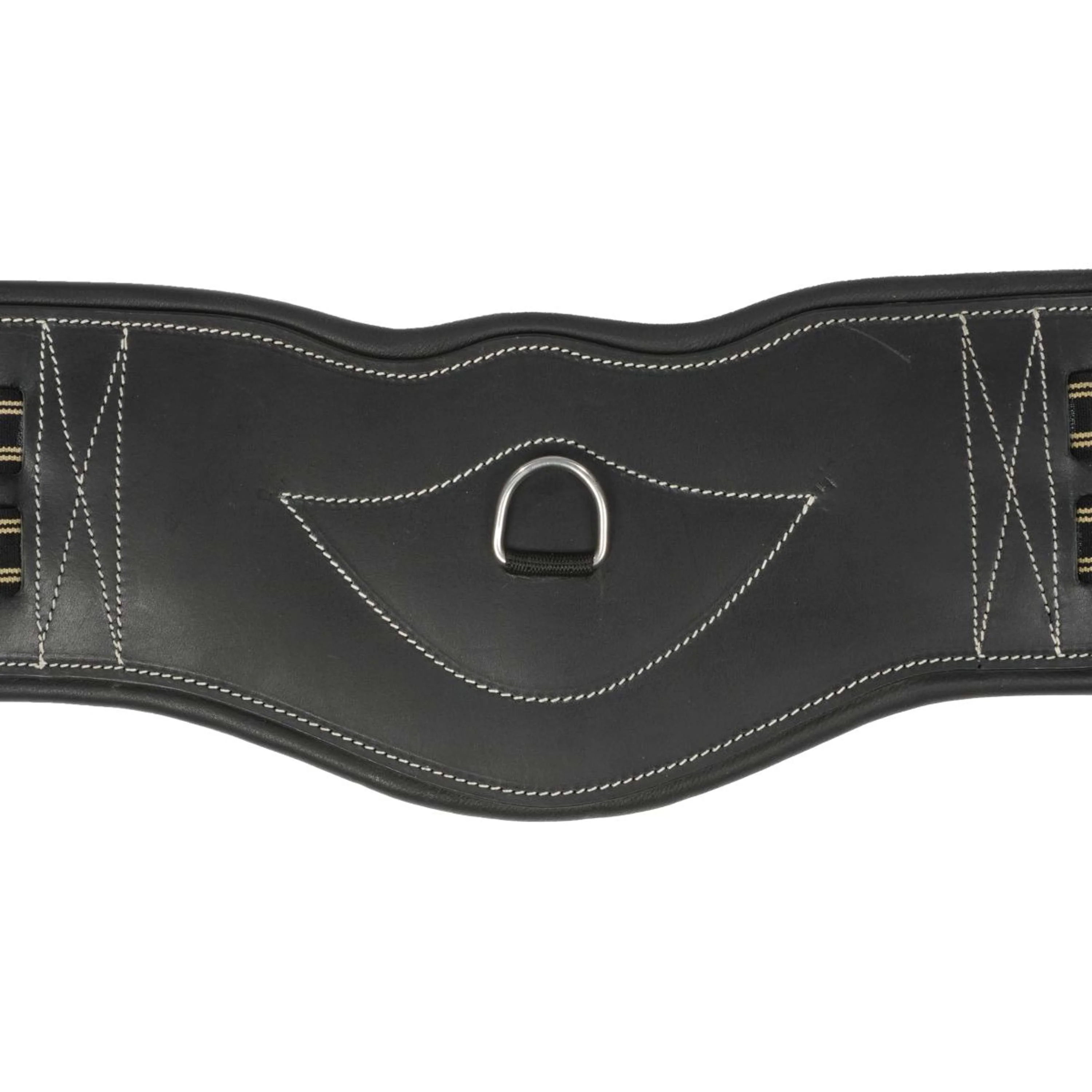 HORKA Sangle de Dressage Cuir Noir/Argent - Image 4