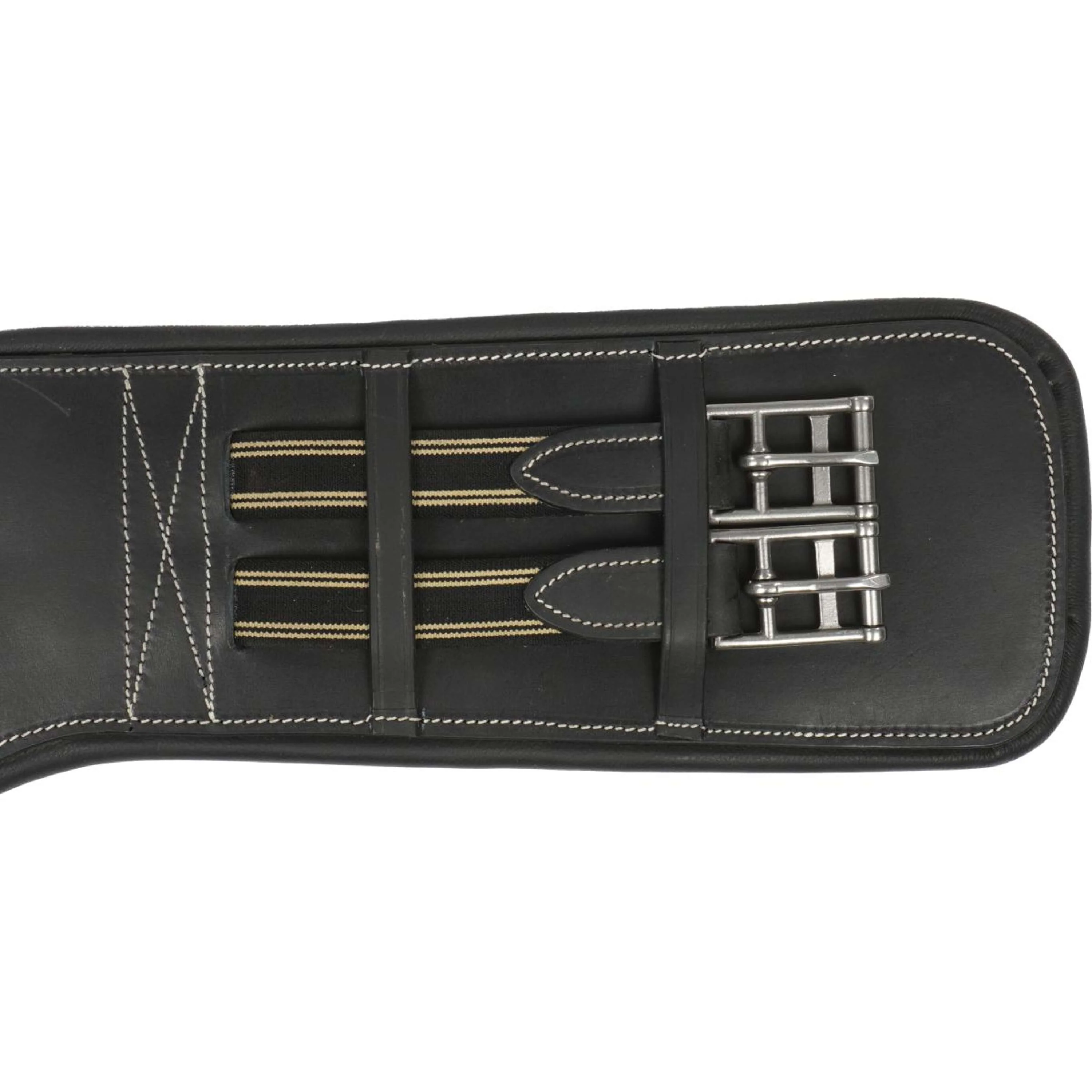 HORKA Sangle de Dressage Cuir Noir/Argent - Image 5