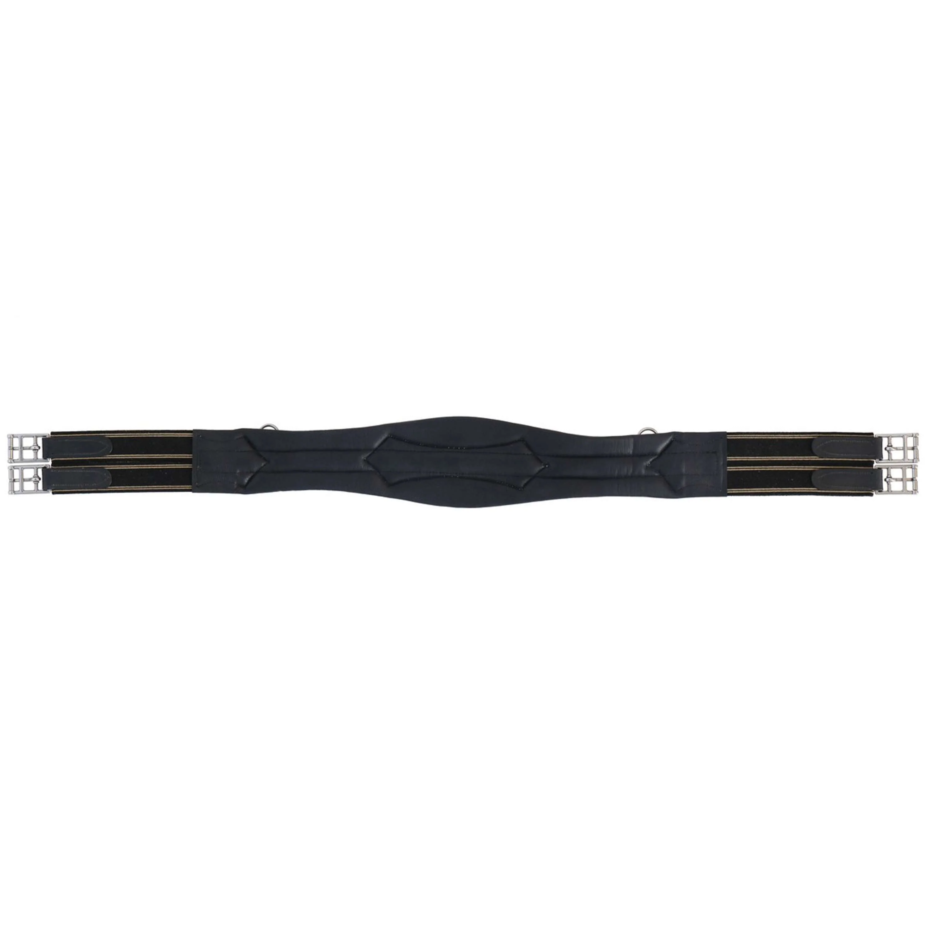 HORKA Sangle Polyvalente Cuir Noir/Argent - Image 2