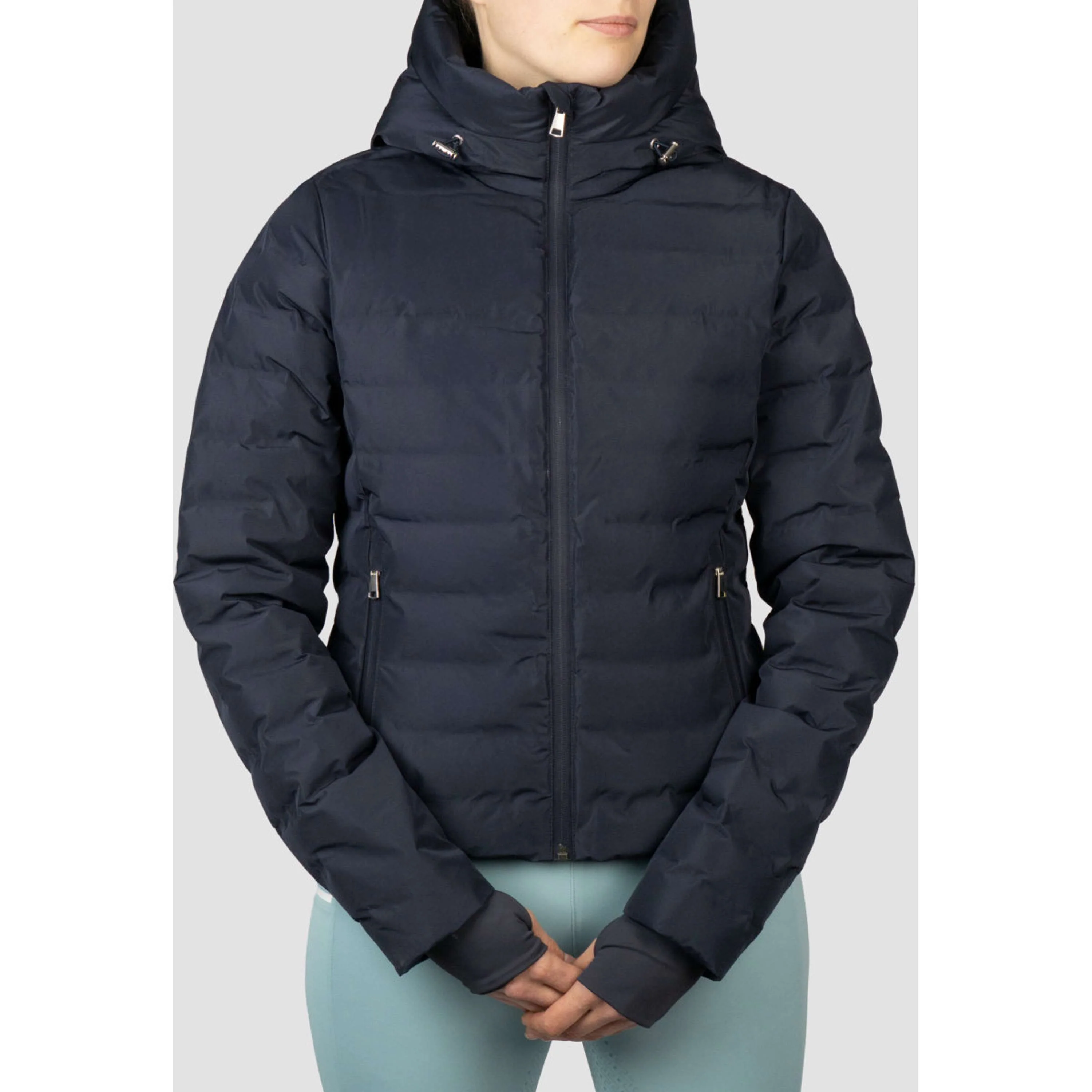 EQPRO Veste Violet Matelassé Navy Blue - Image 4