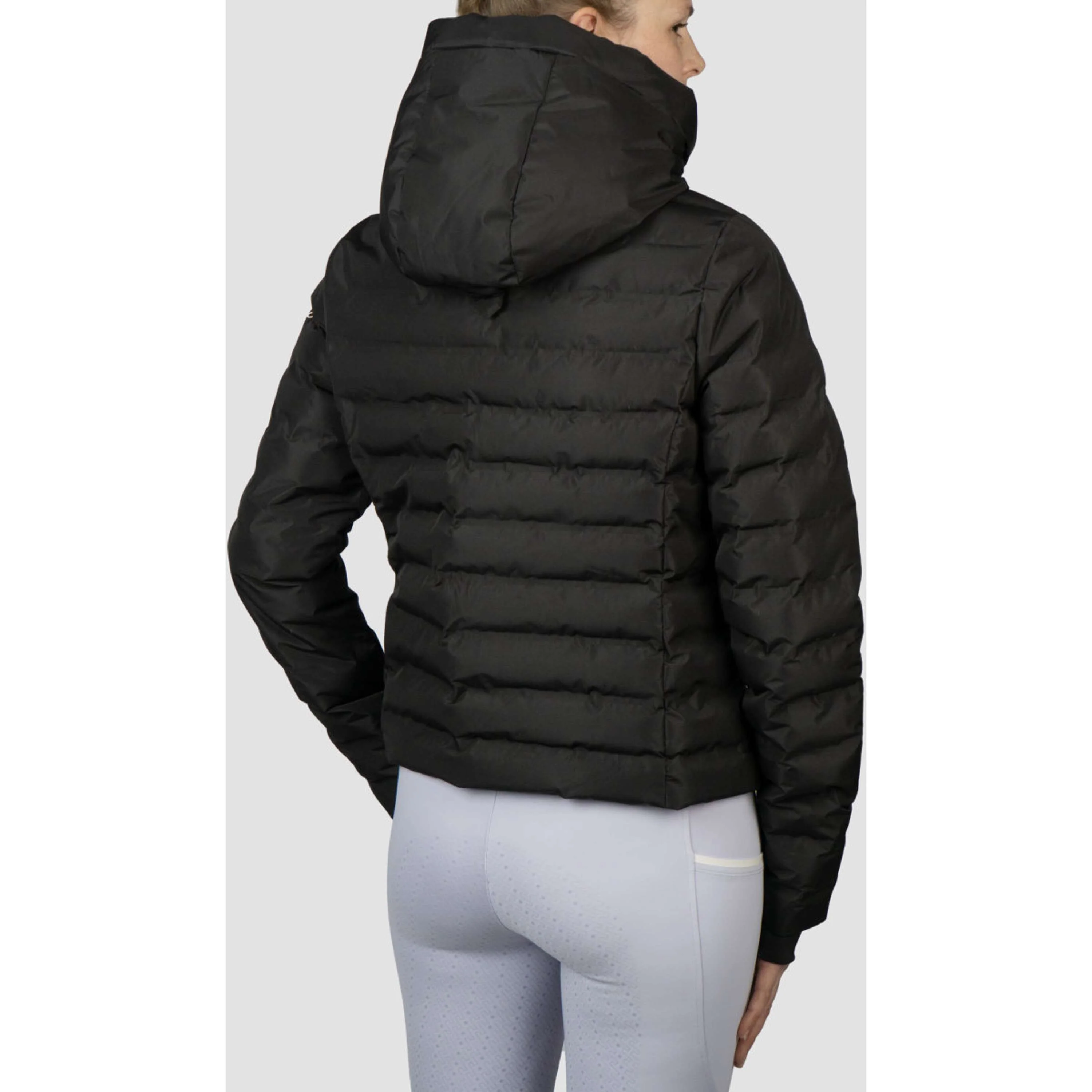 EQPRO Veste Violet Matelassé Noir - Image 5