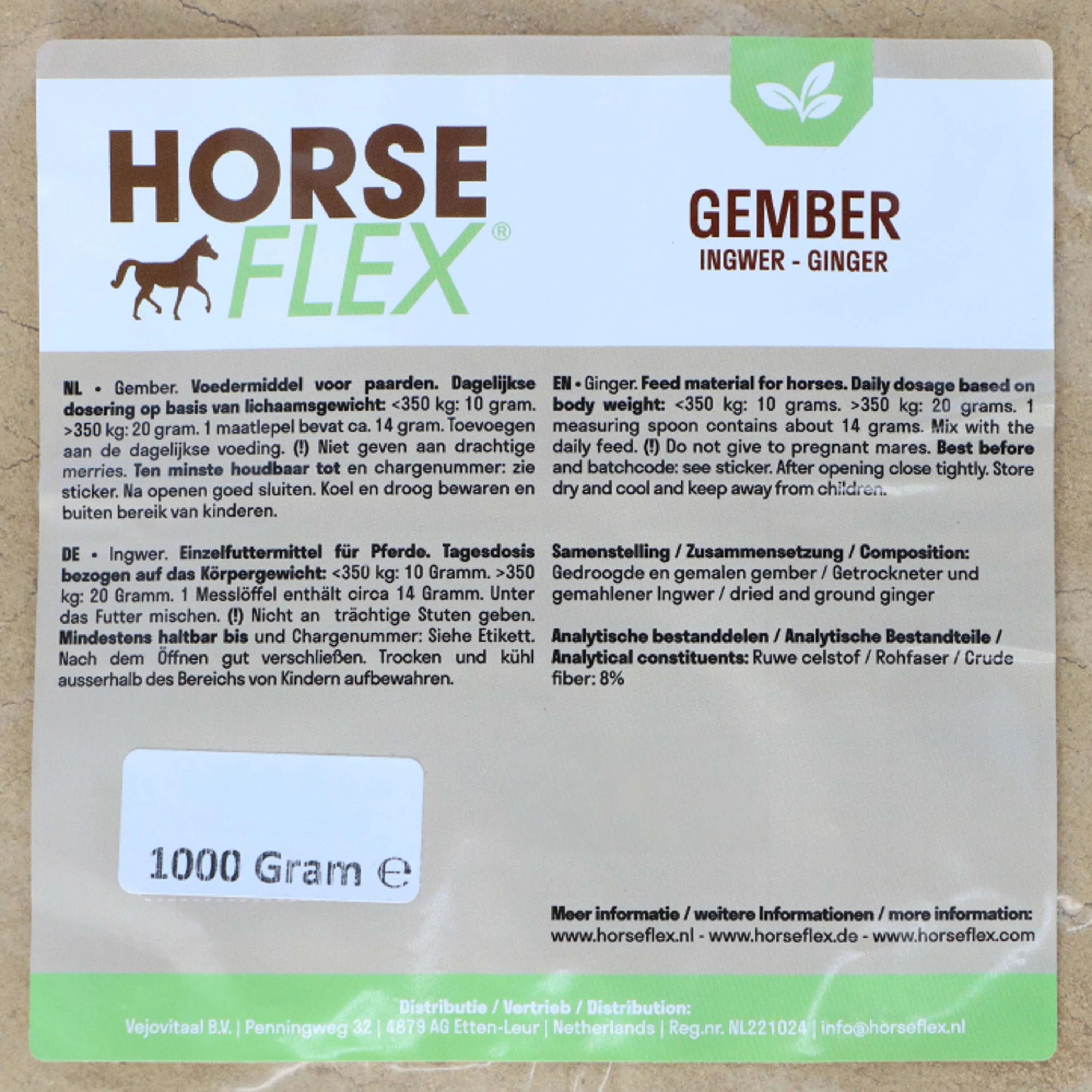 HorseFlex Gingembre Recharge - Image 3